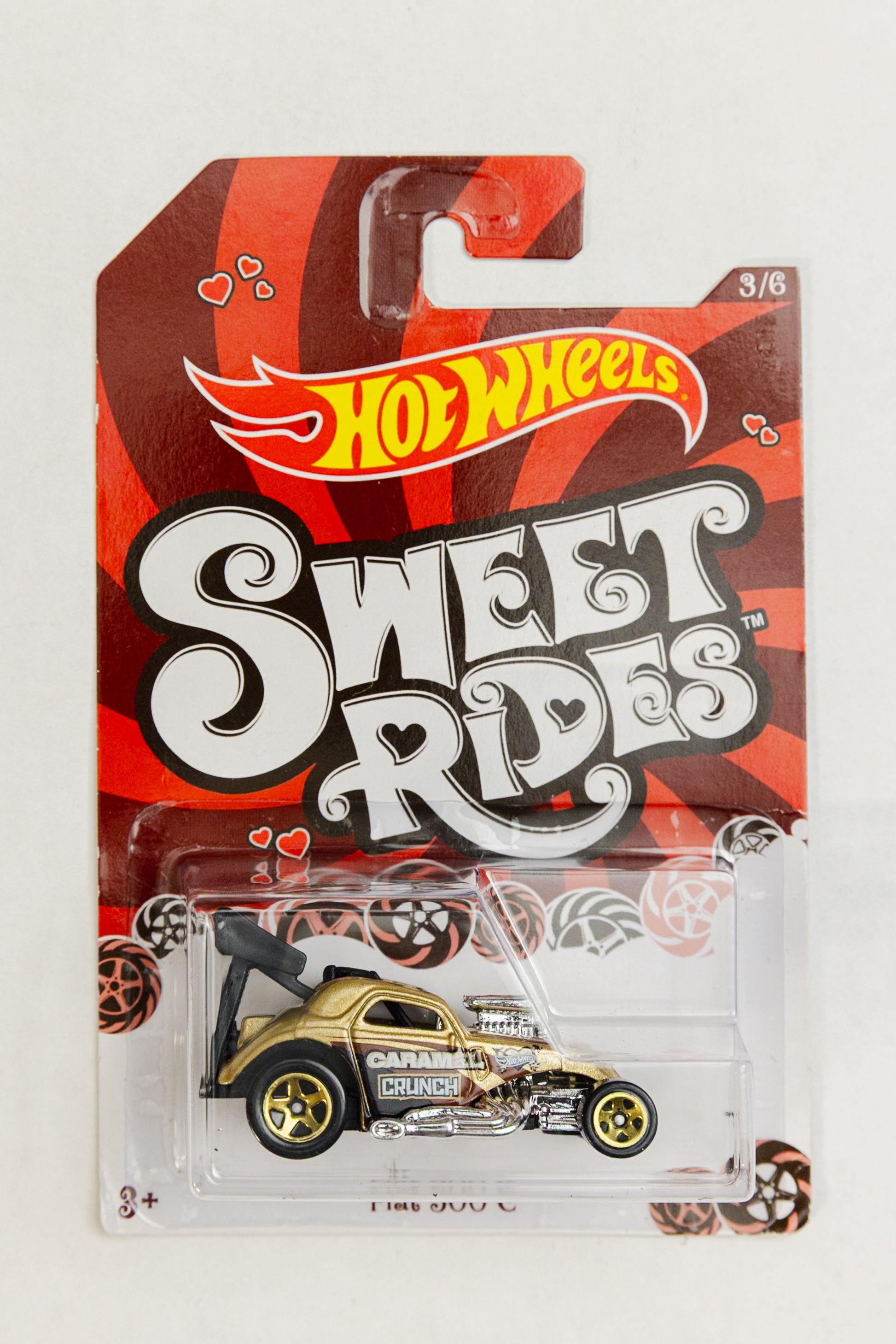 Sweet Rides Fiat 500C (Damaged Card)
