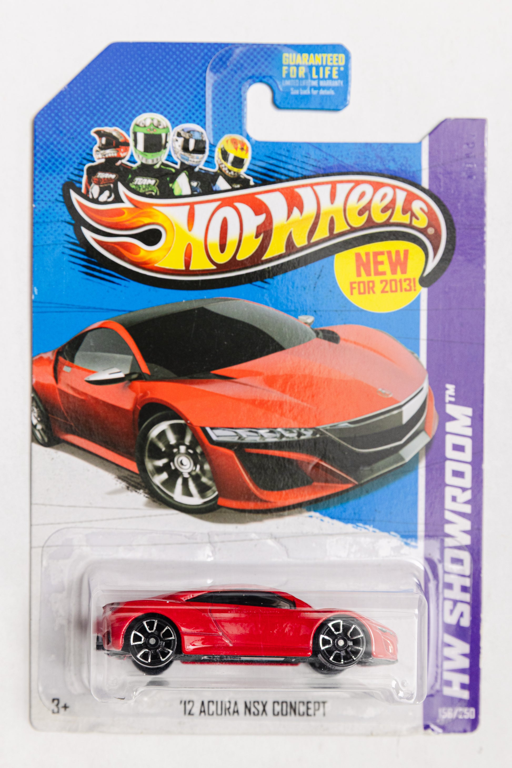 '12 Acura NSX Concept - HW Showroom (Damaged Card)