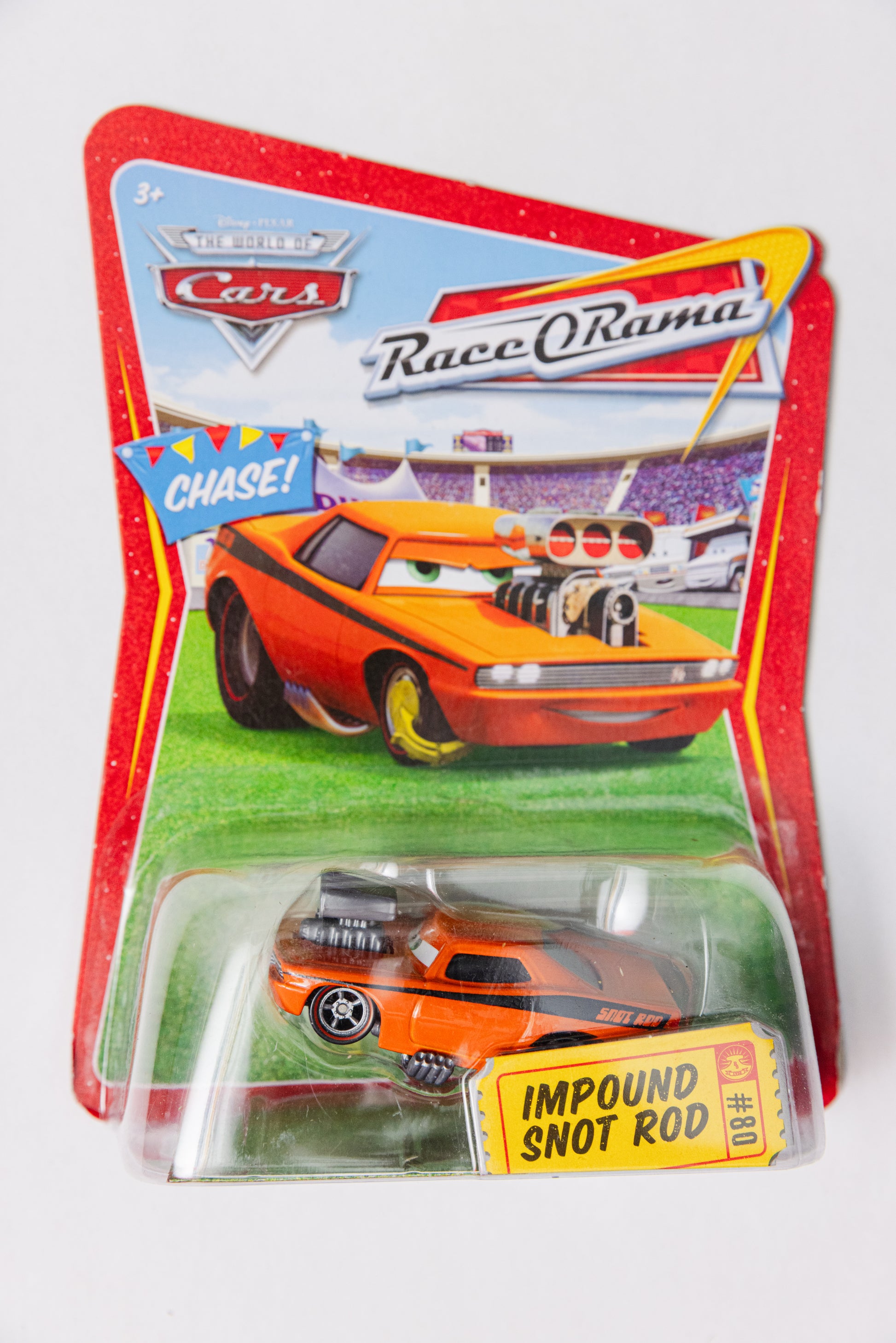 Cars Disney Impound Snot Rod CHASE (Damaged Card)