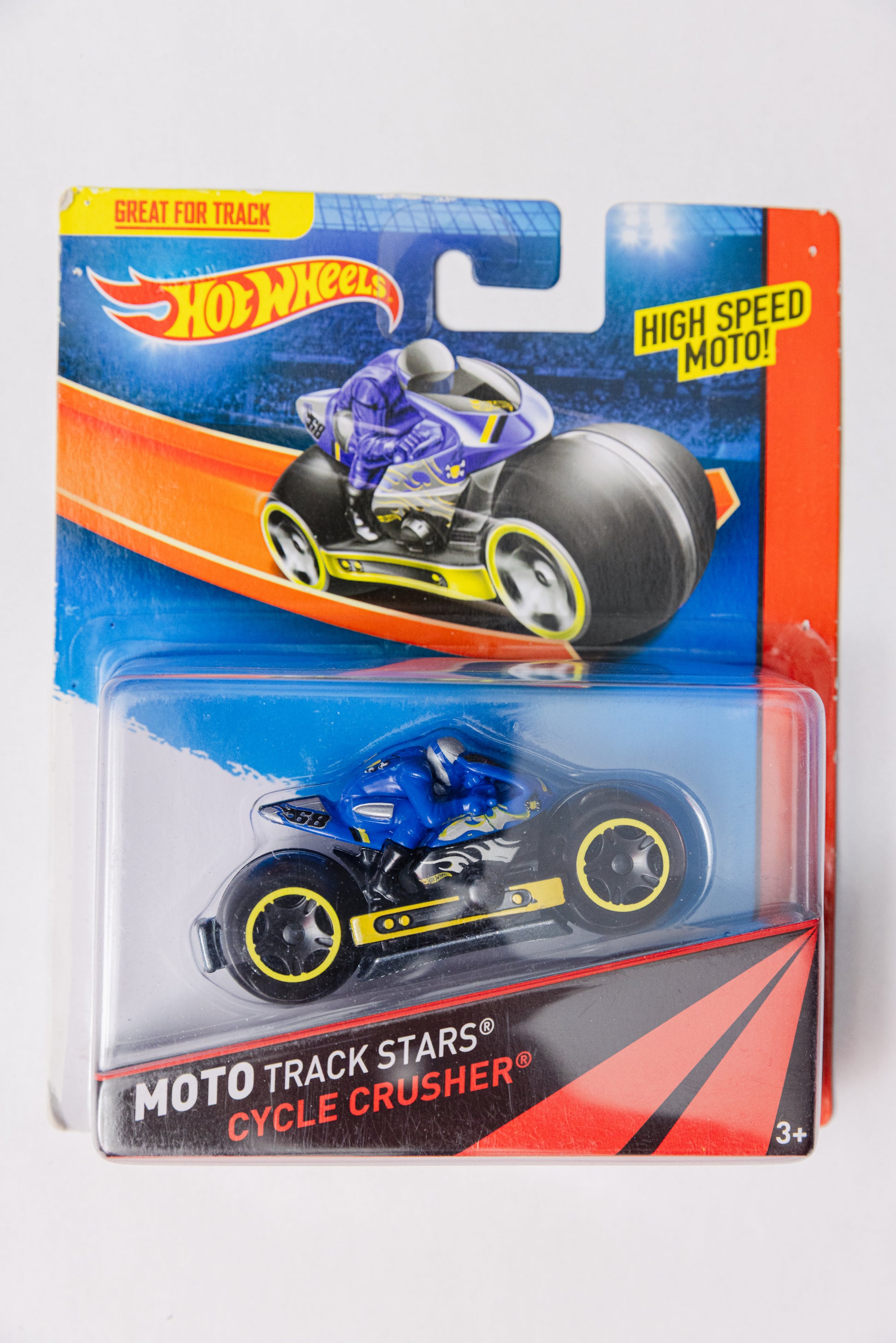 Moto Track Stars Cycle Crusher (Damaged Card)