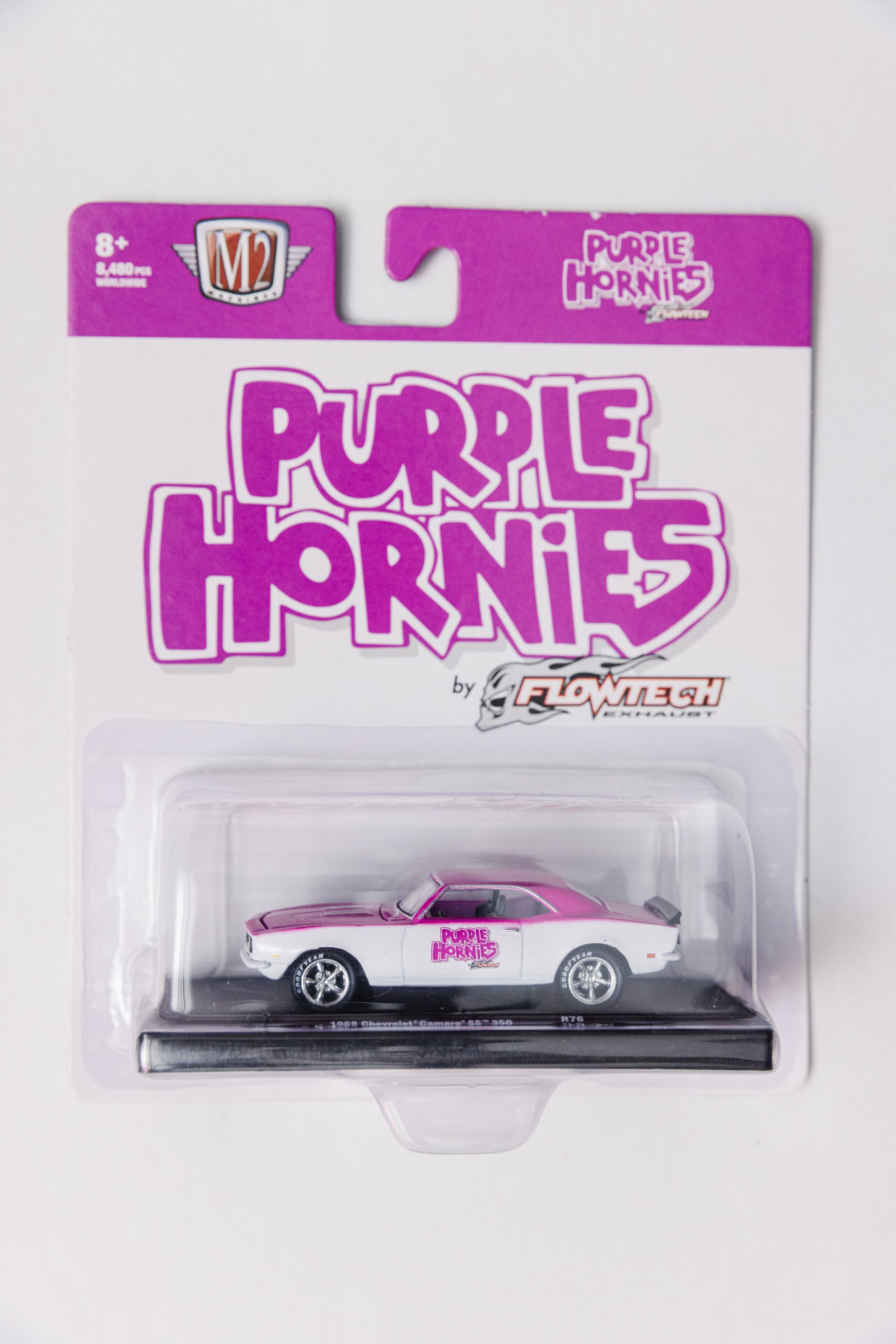 M2 Machines 1969 Chevrolet Camaro SS 350 - Purple Hornies