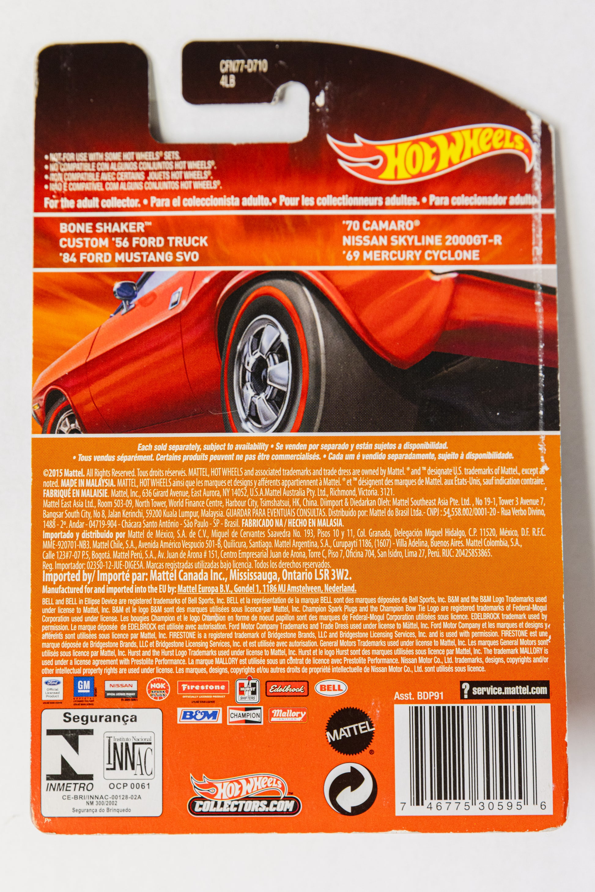 Redline '69 Mercury Cyclone 12/18 Heritage (Bad Card)