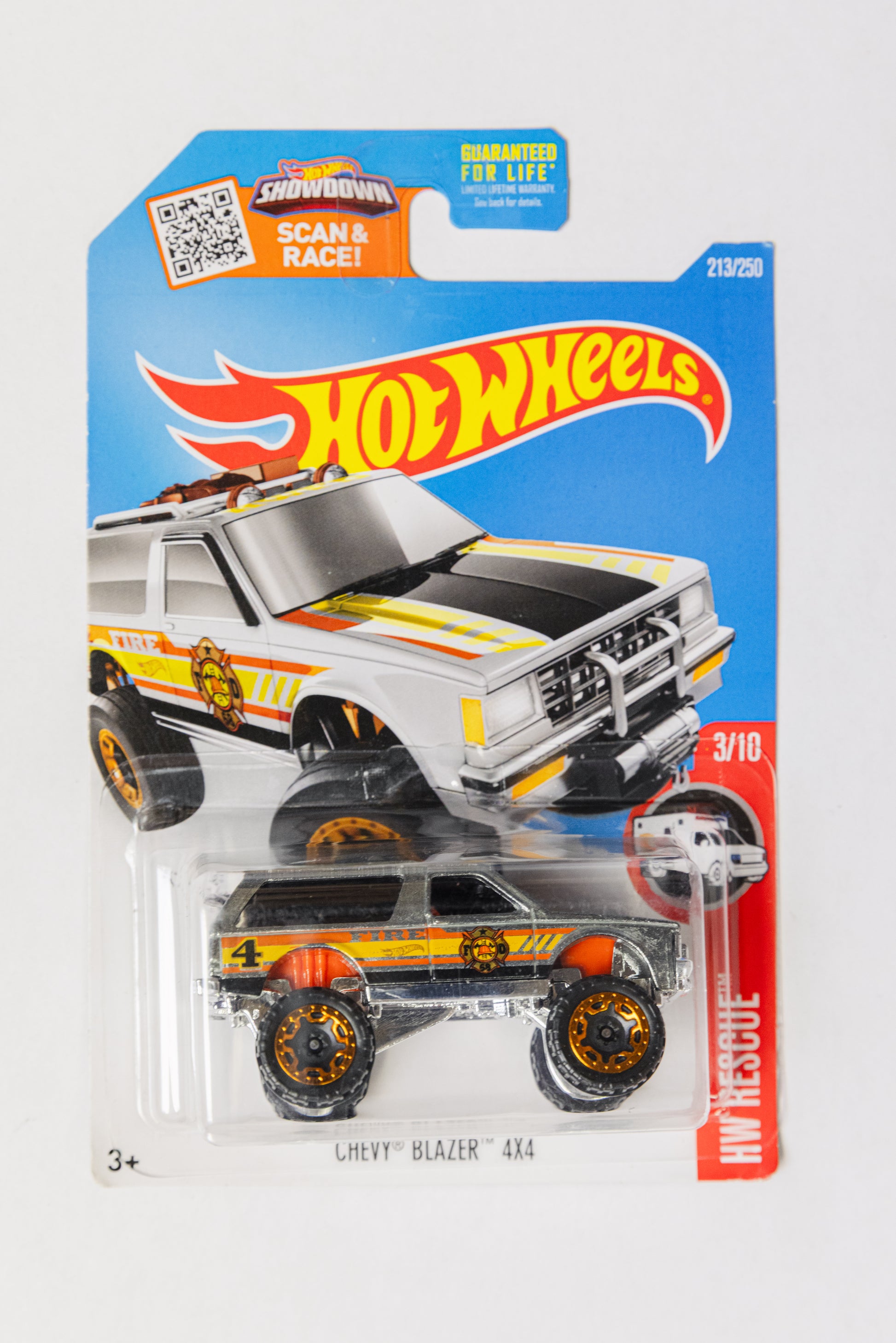 Chevy Blazer 4x4 - HW Rescue ZAMAC (Soft Corners)