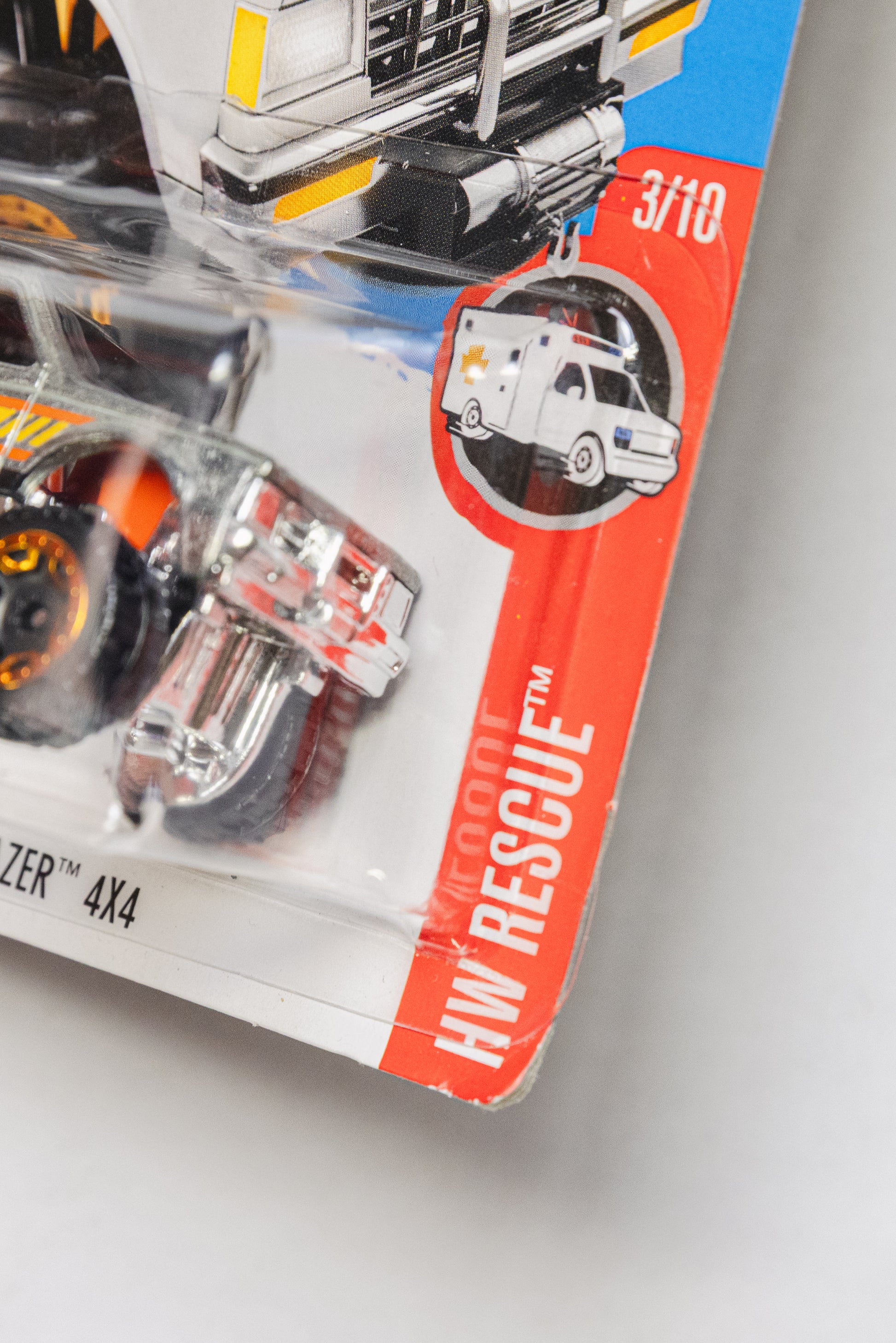 Chevy Blazer 4x4 - HW Rescue ZAMAC (Soft Corners)