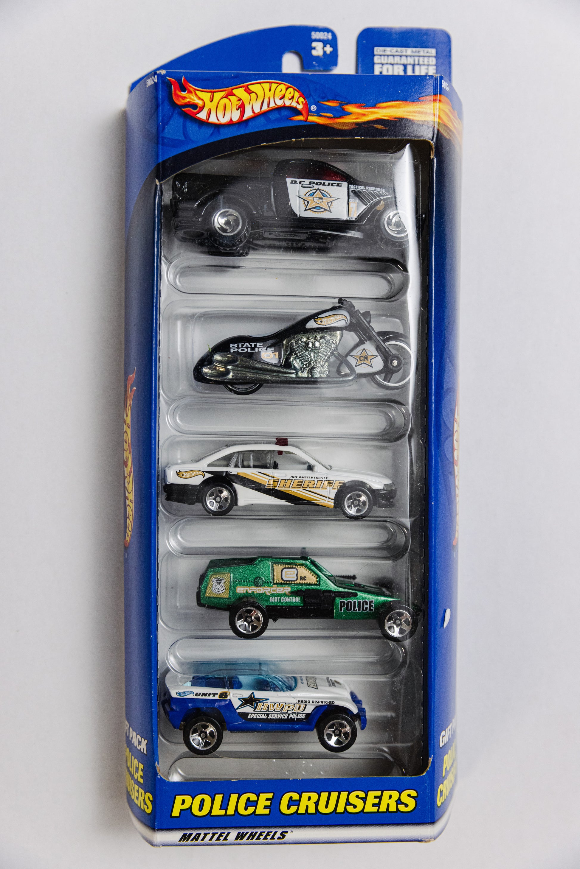 5 Pack Police Cruisers
