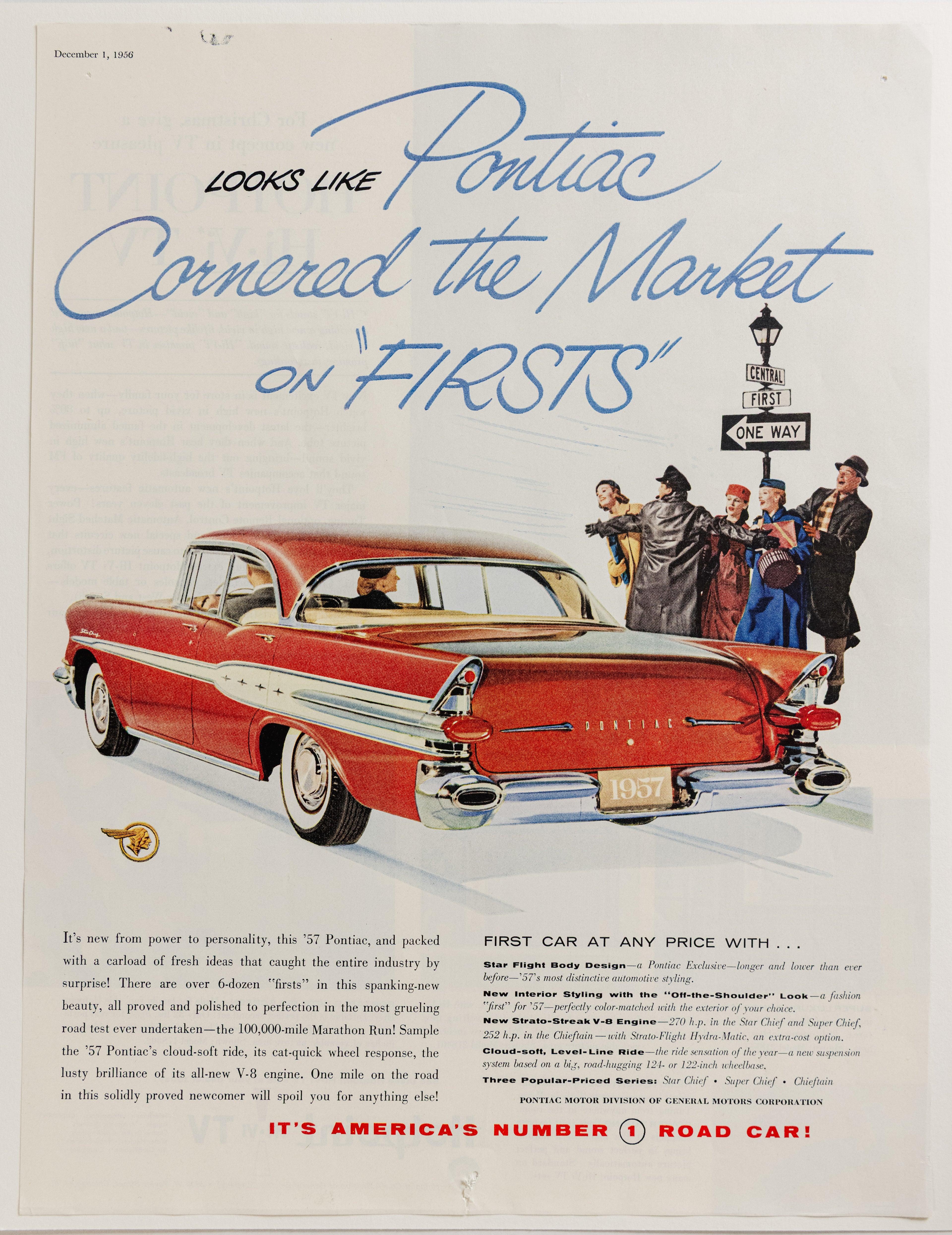 Vintage Ad - Pontiac (Firsts)