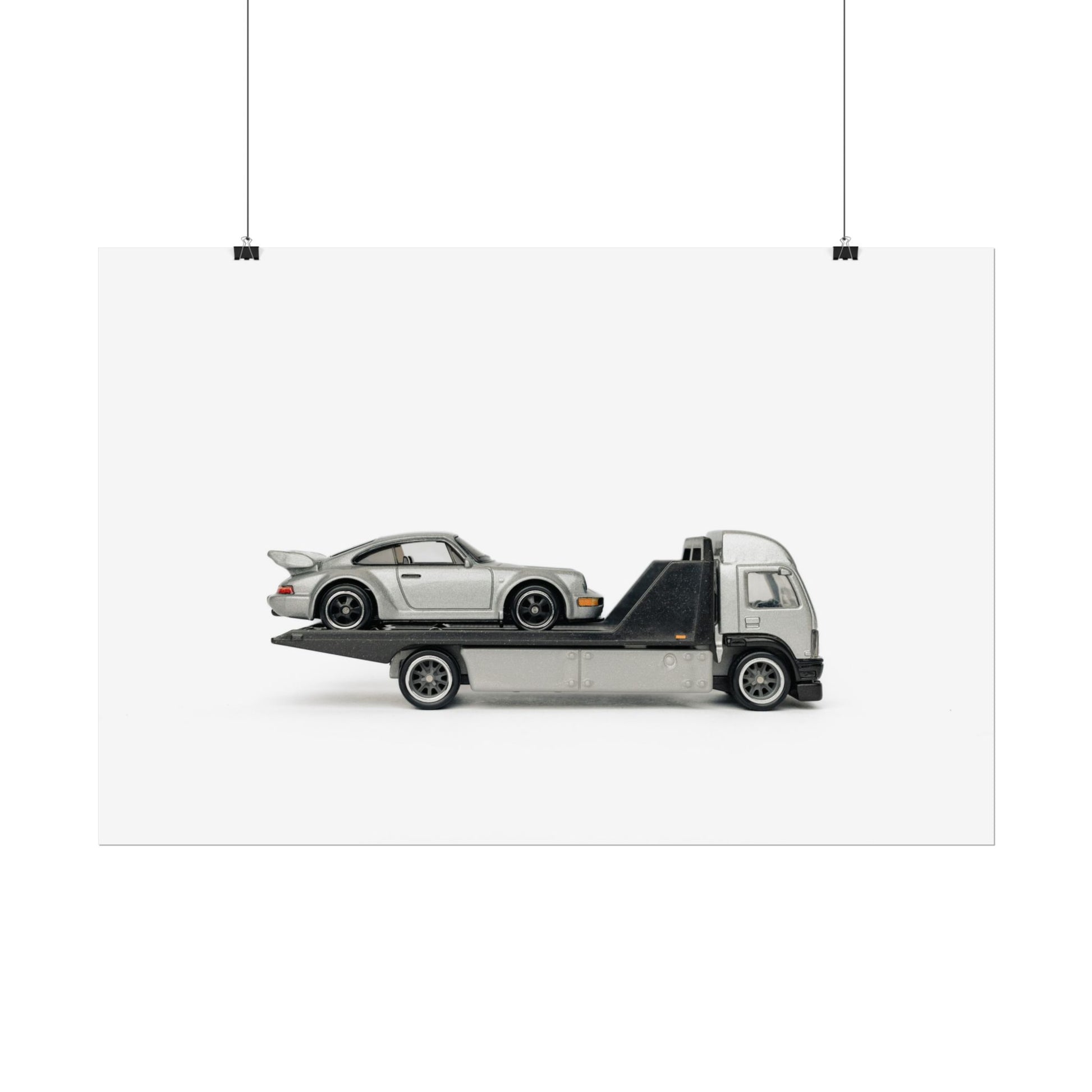 Classic Porsche 911 Car Poster - Toy Photography Prints