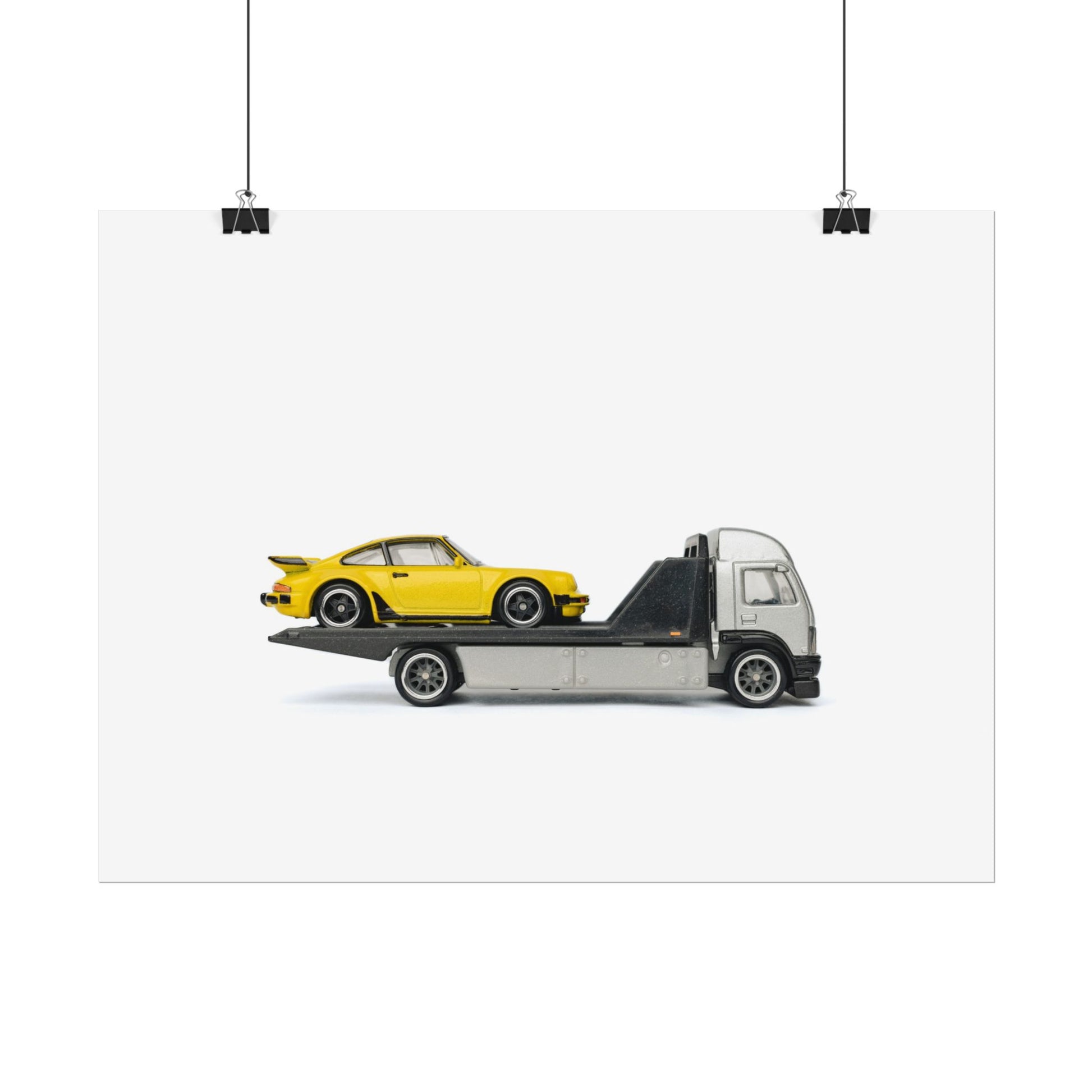 Classic Porsche 911 - Toy Photography Print - Perfect gift!