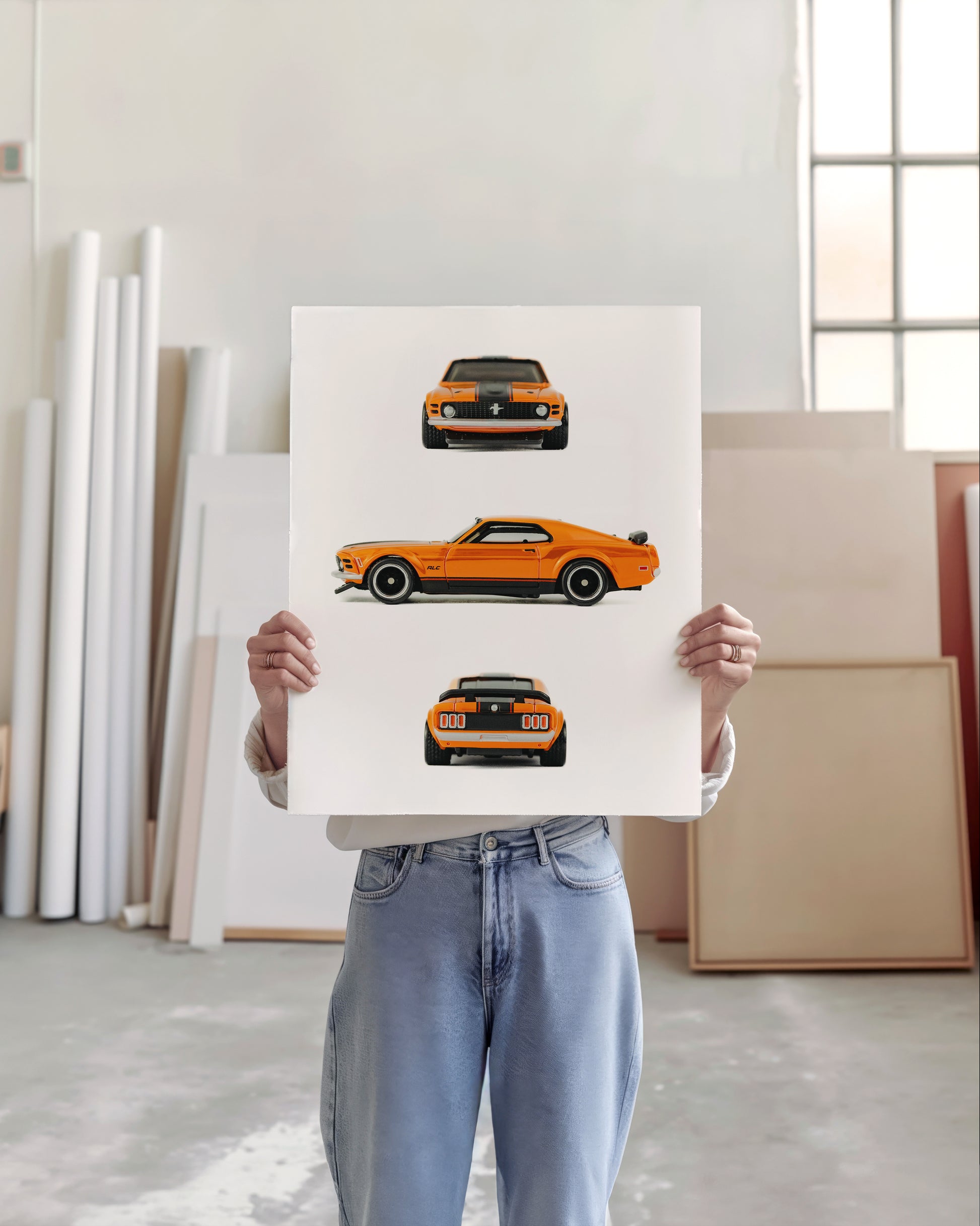 Vintage Mustang BOSS 302 Photography Print