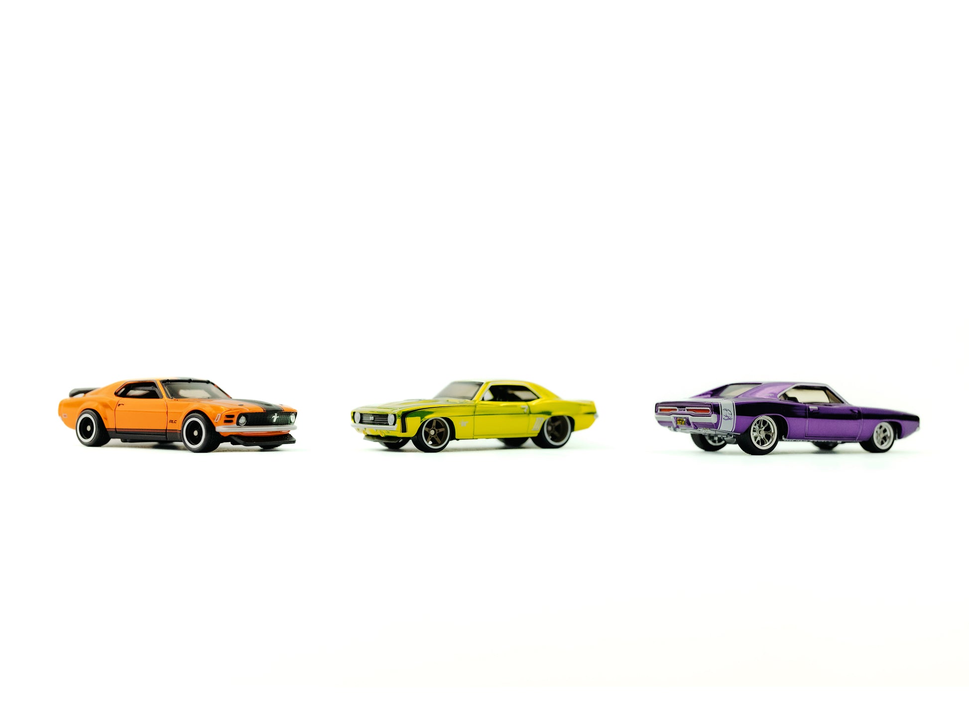 Muscle Car Poster - Toy car photography - Charger, Camaro, Mustang