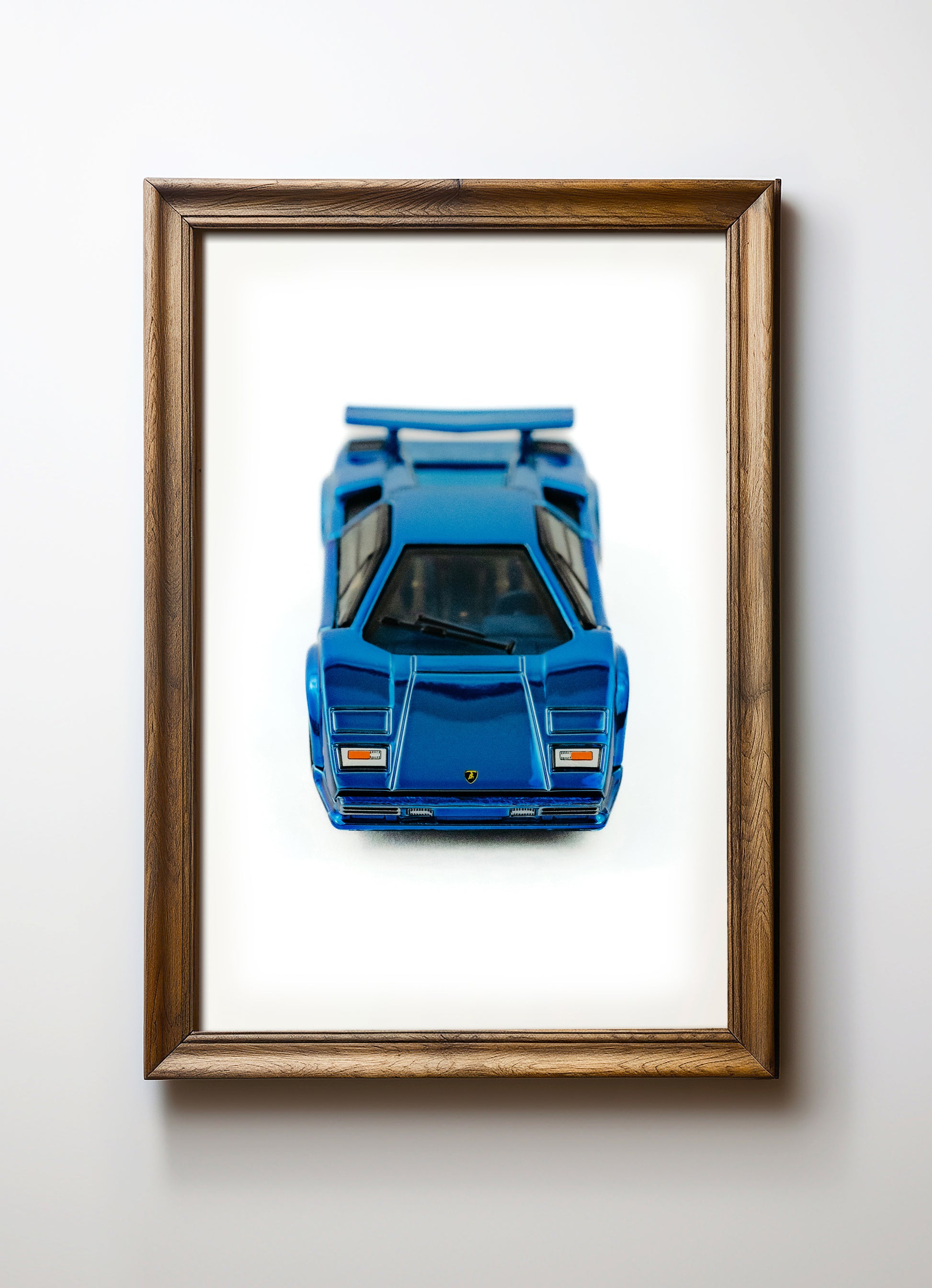 Vintage Lambo toy photography print!