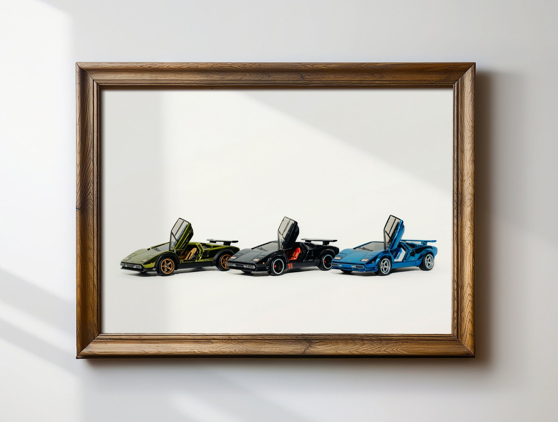Vintage Lambo 3 toy car Photography Print