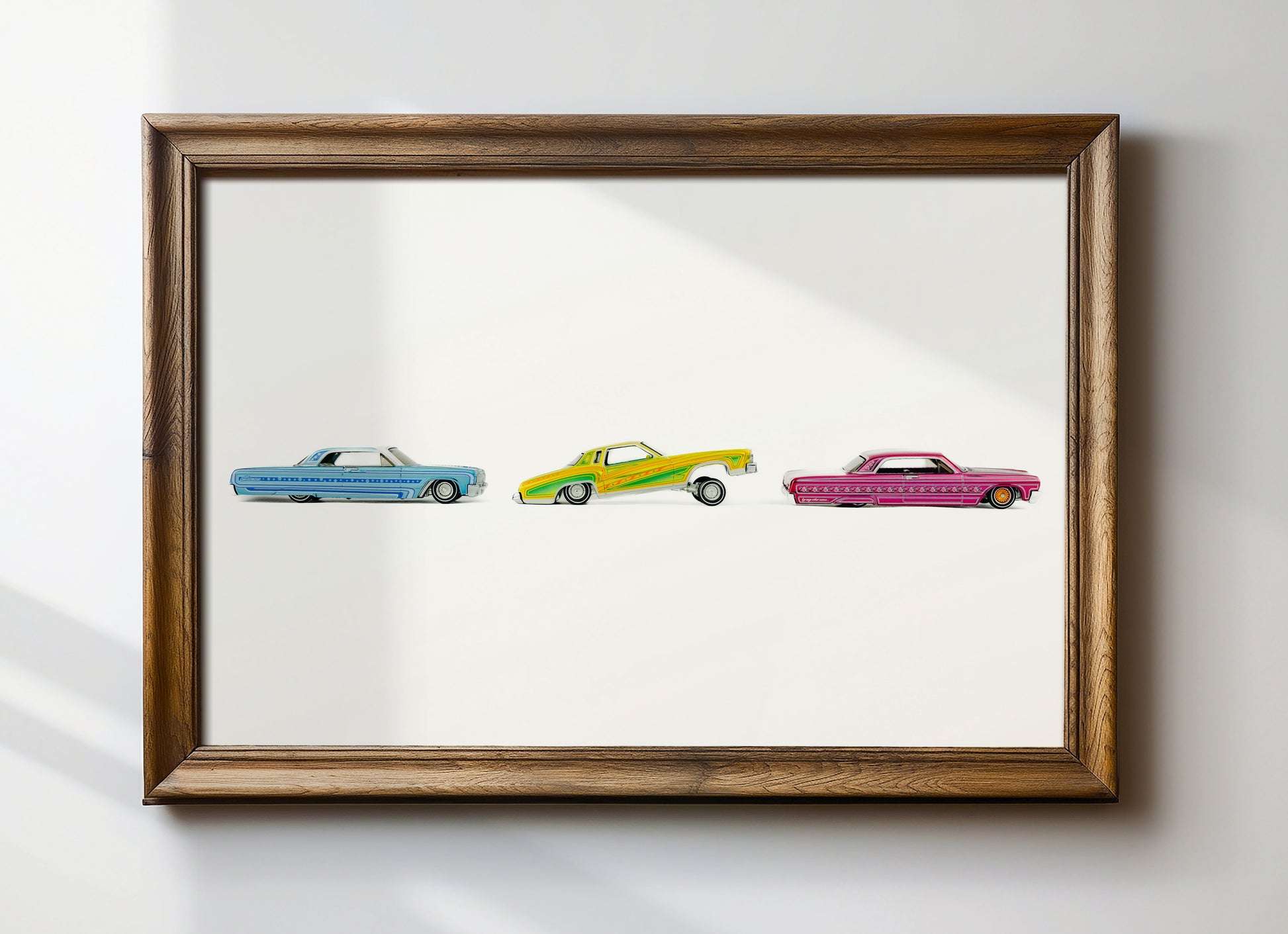 LOWRIDERS - Toy Car Photography Print