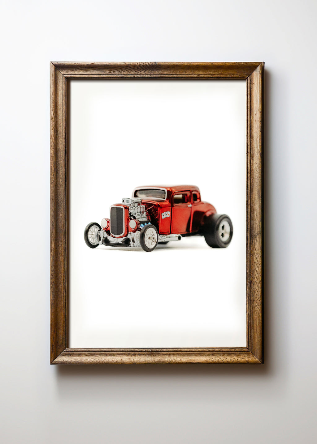 Red HOT ROD Toy photography print!