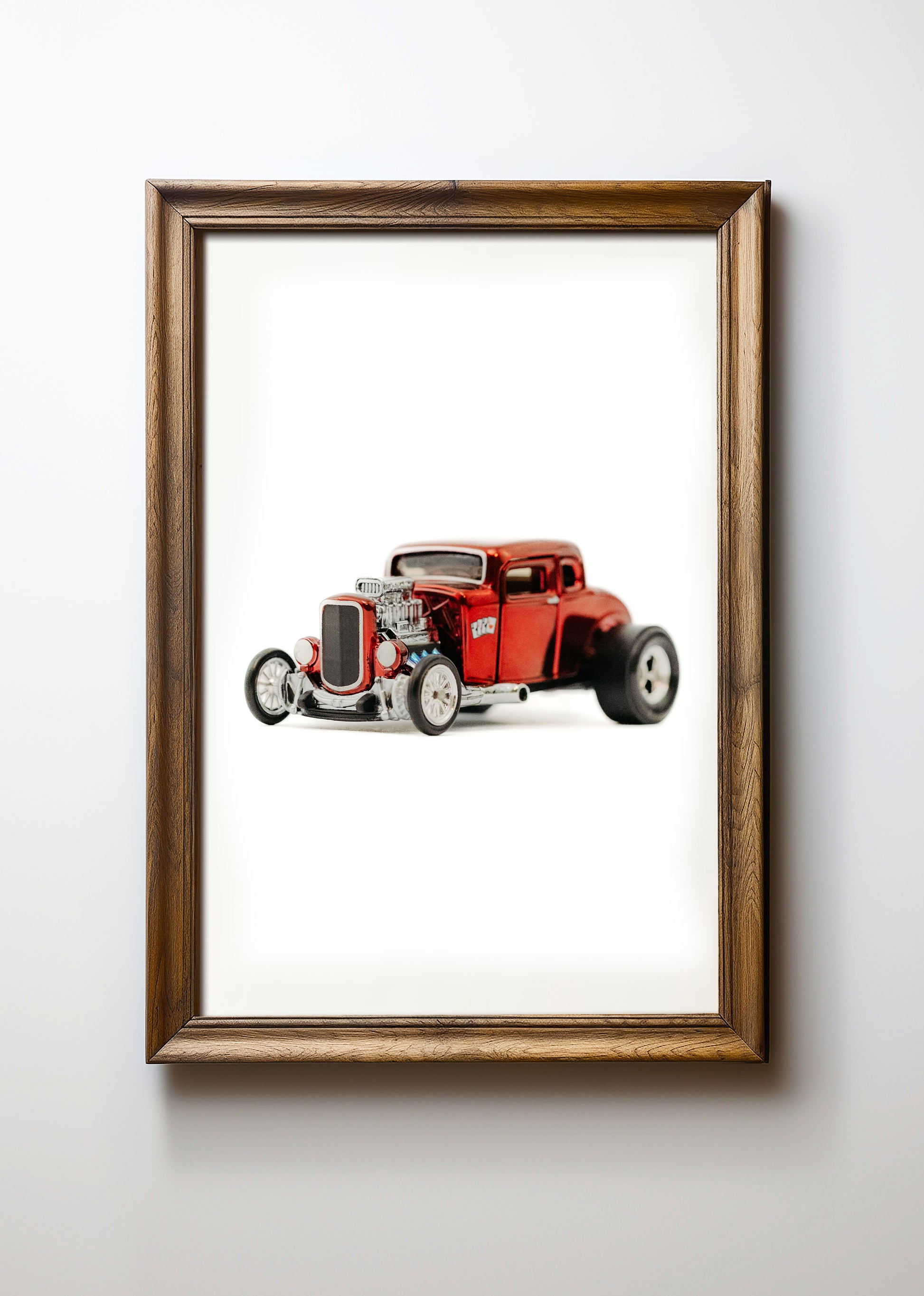 Red HOT ROD Toy photography print!