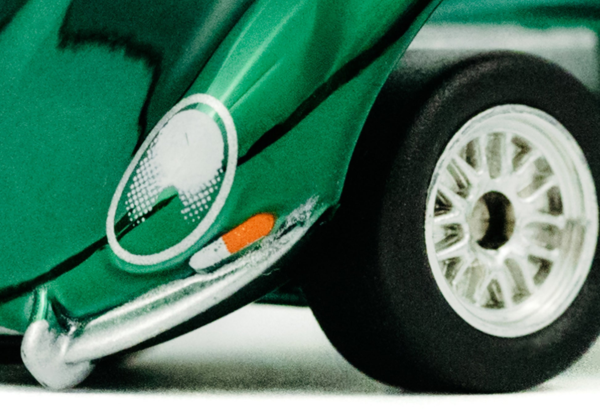 VINTAGE JAGUAR poster - Toy car photography print!
