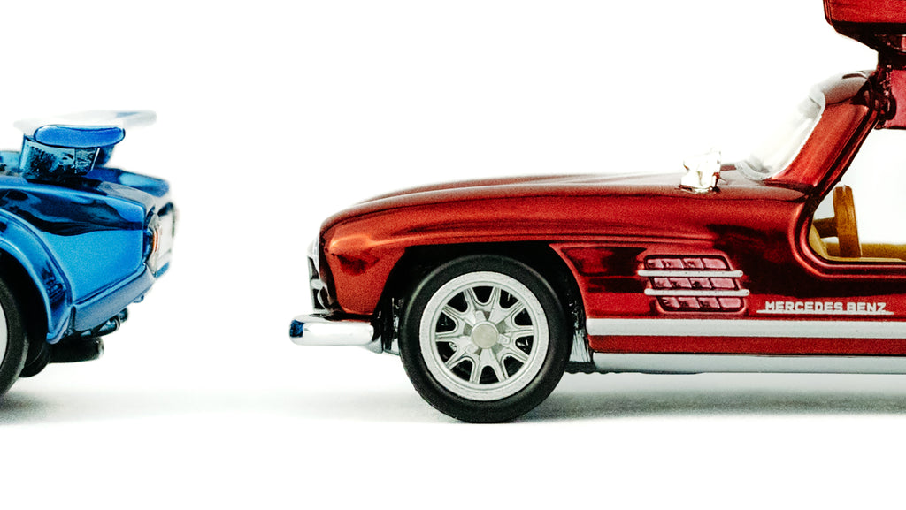 Vintage Classic Car Print - Toy Photography!
