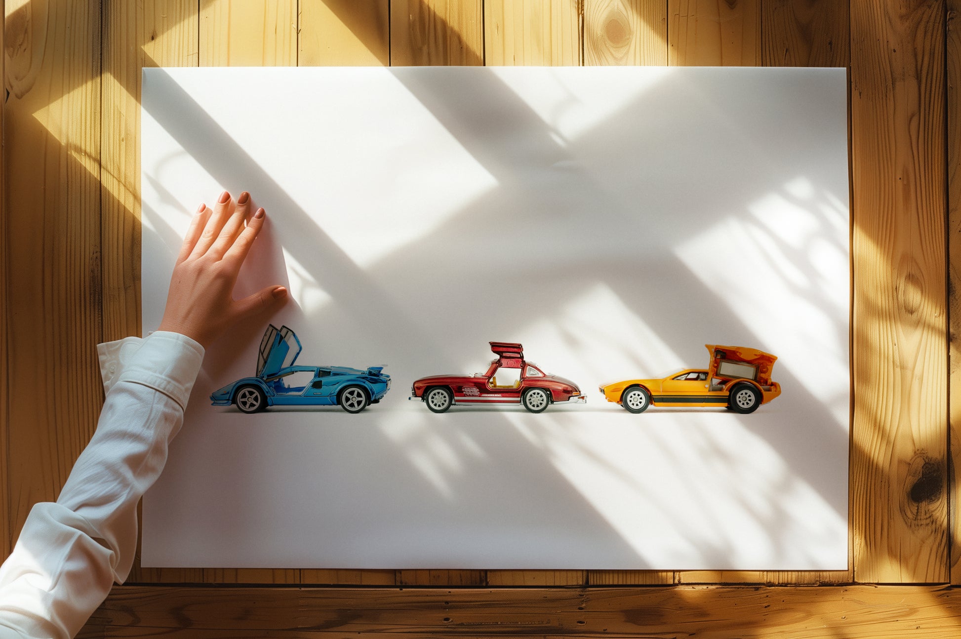 Vintage Classic Car Print - Toy Photography!