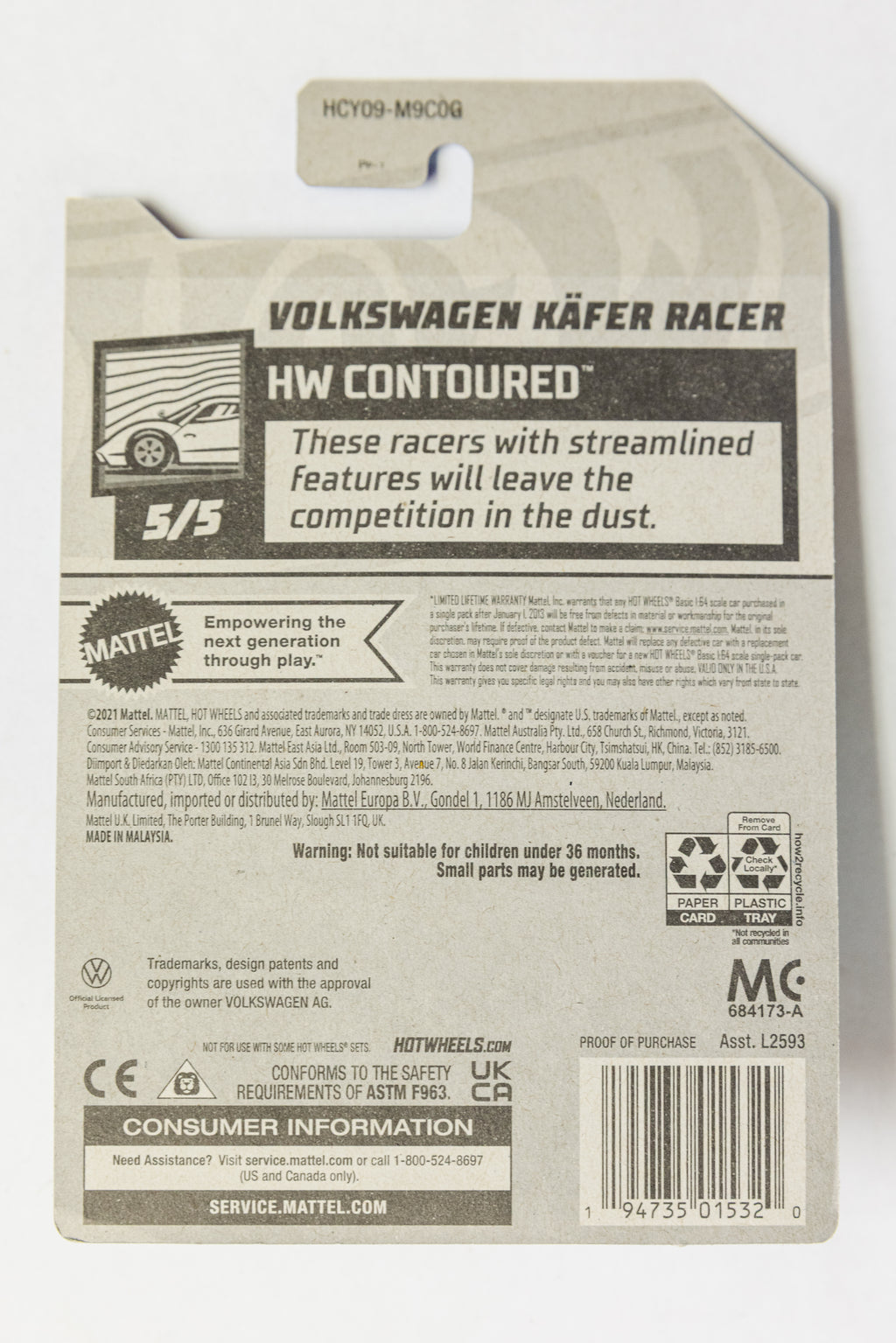 Volkswagen Kafer Racer SUPER TH - HW Contoured