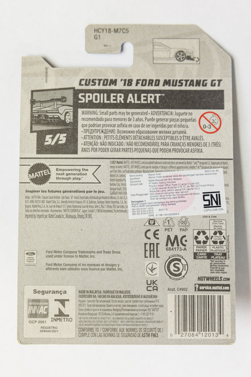 Custom '18 Ford Mustang GT SUPER TH - Spoiler Alert (Soft Corner)