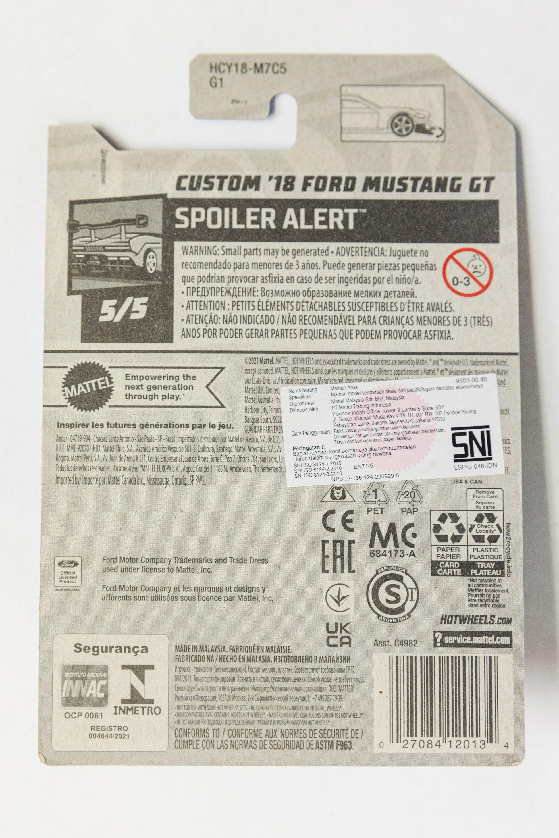 Custom '18 Ford Mustang GT SUPER TH - Spoiler Alert (Soft Corner)
