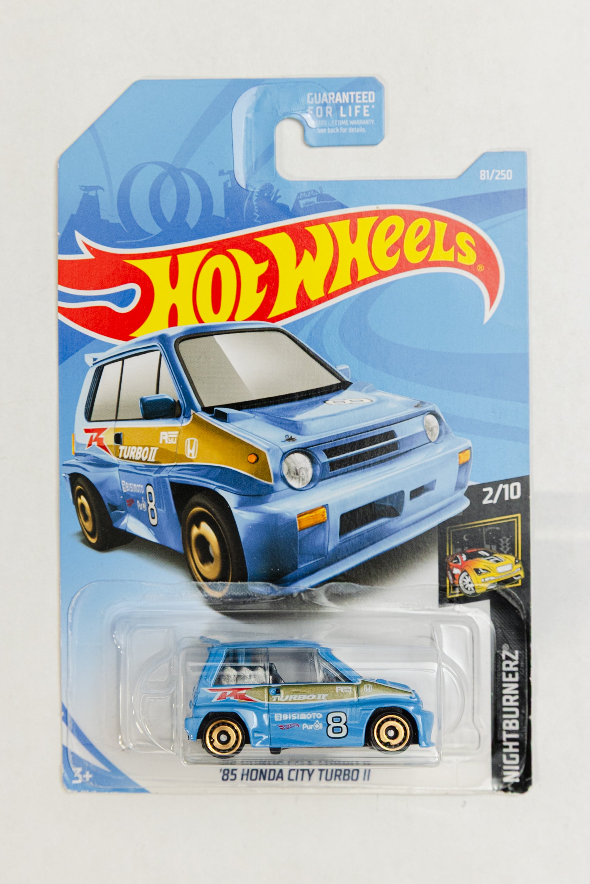 '85 Honda City Turbo II - Nightburnerz (Damaged Card)