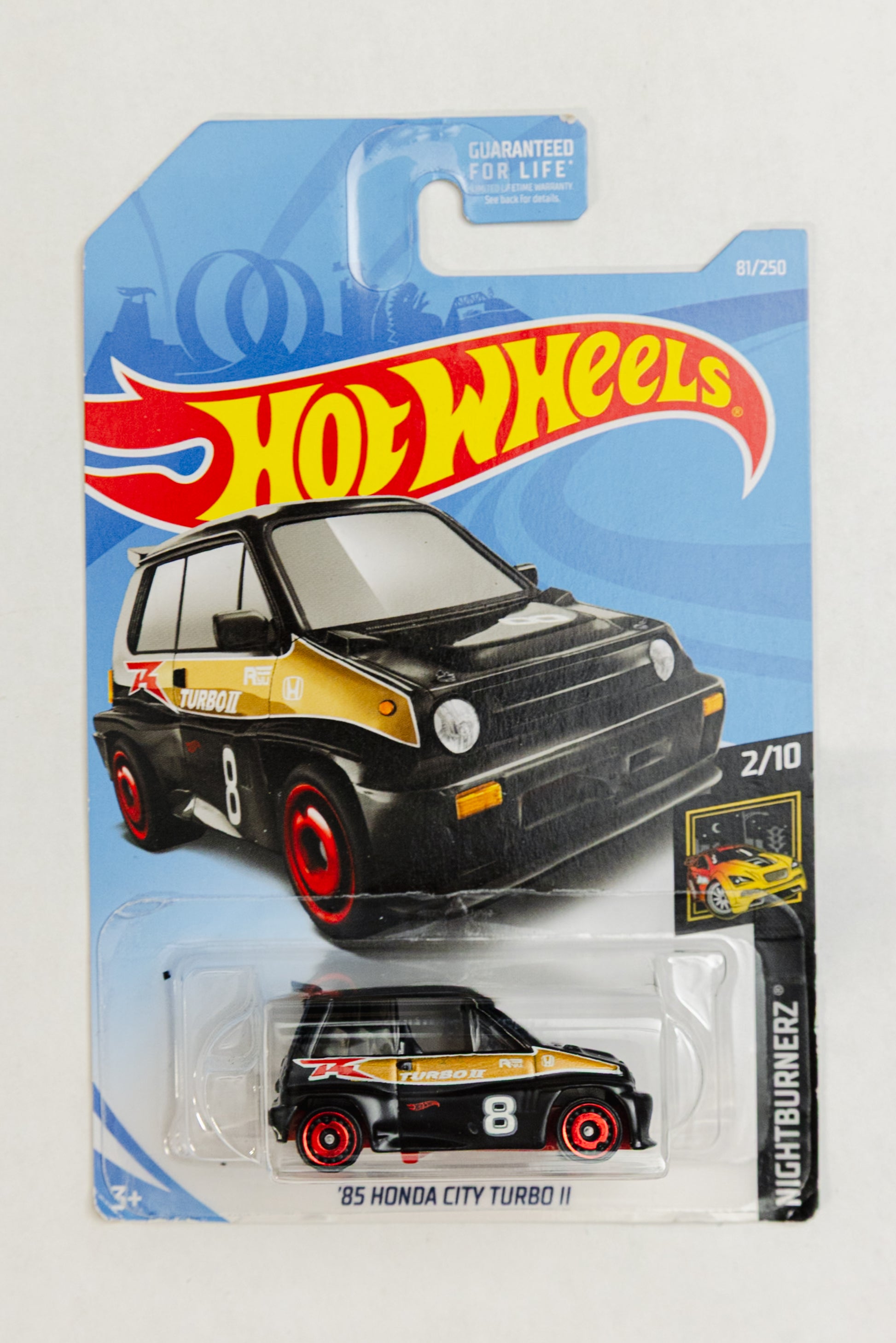 '85 Honda City Turbo II - Nightburnerz (Damaged Card)