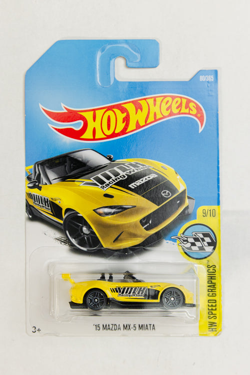 '15 Mazda MX-5 Miata - HW Speed Graphics (Damaged Card)