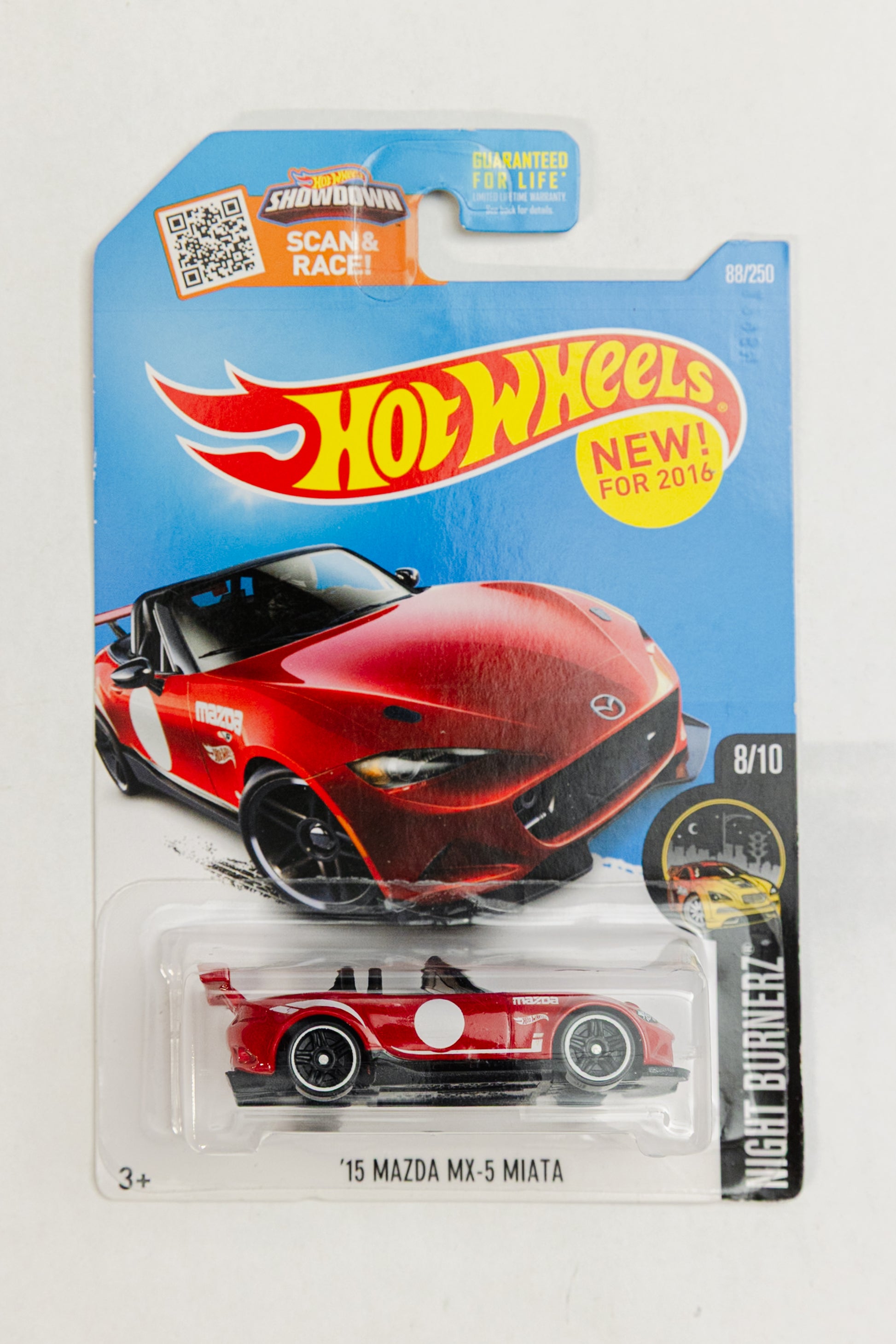 '15 Mazda MX-5 Miata - Night Burnerz (Damaged Card)