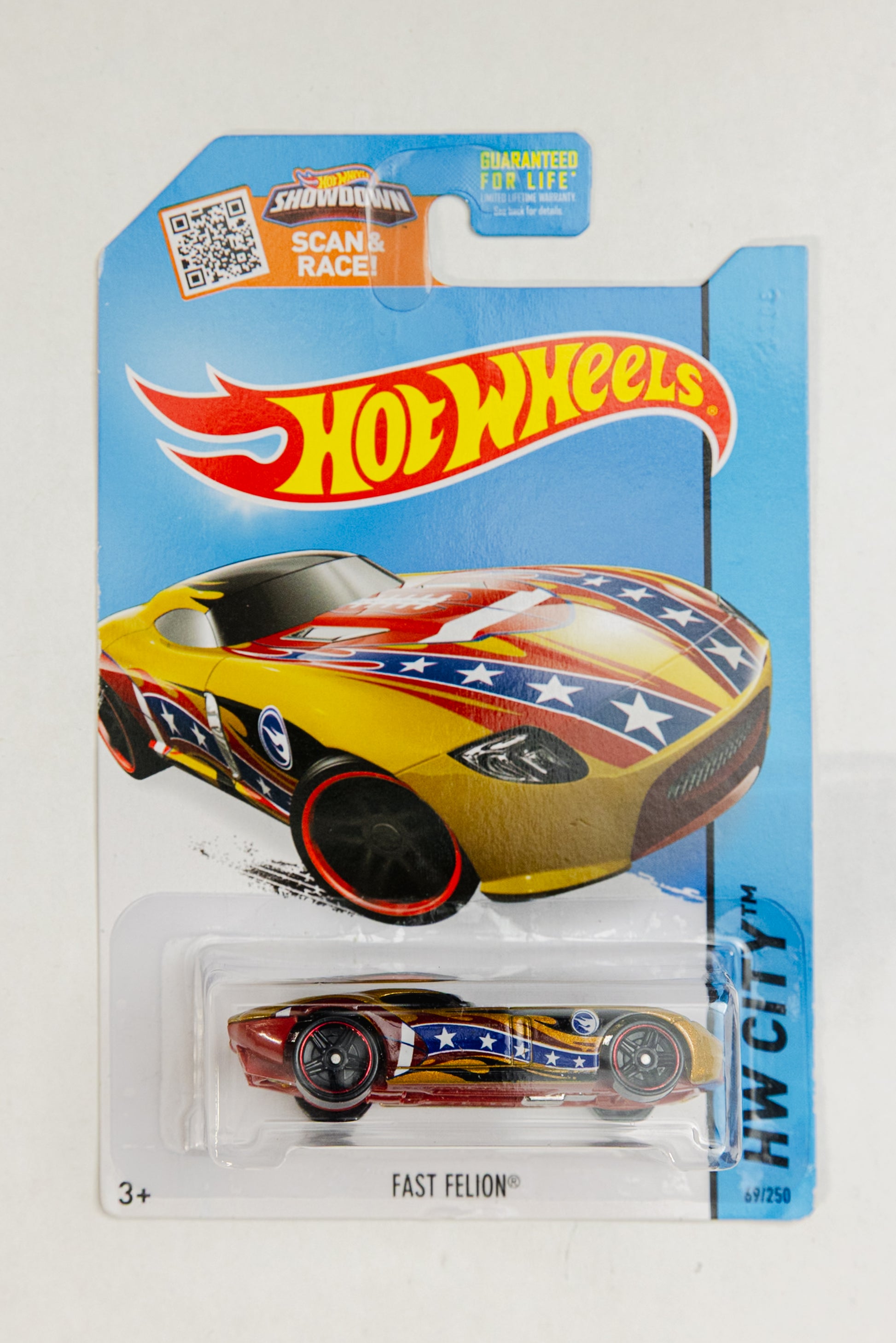 Fast Felion - HW City TREASURE HUNT (Damaged Card)