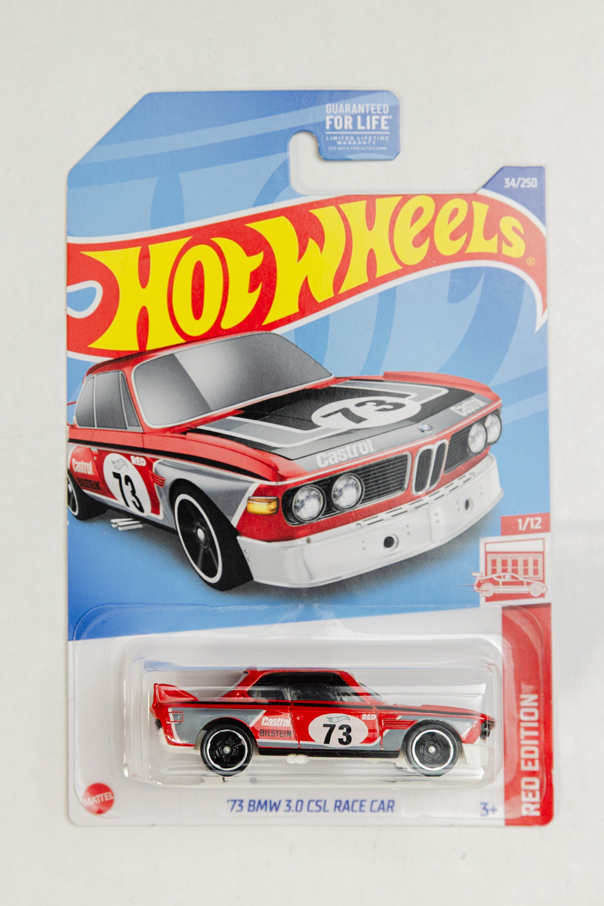 '73 BMW 3.0 CSL Race Car - RED EDITION