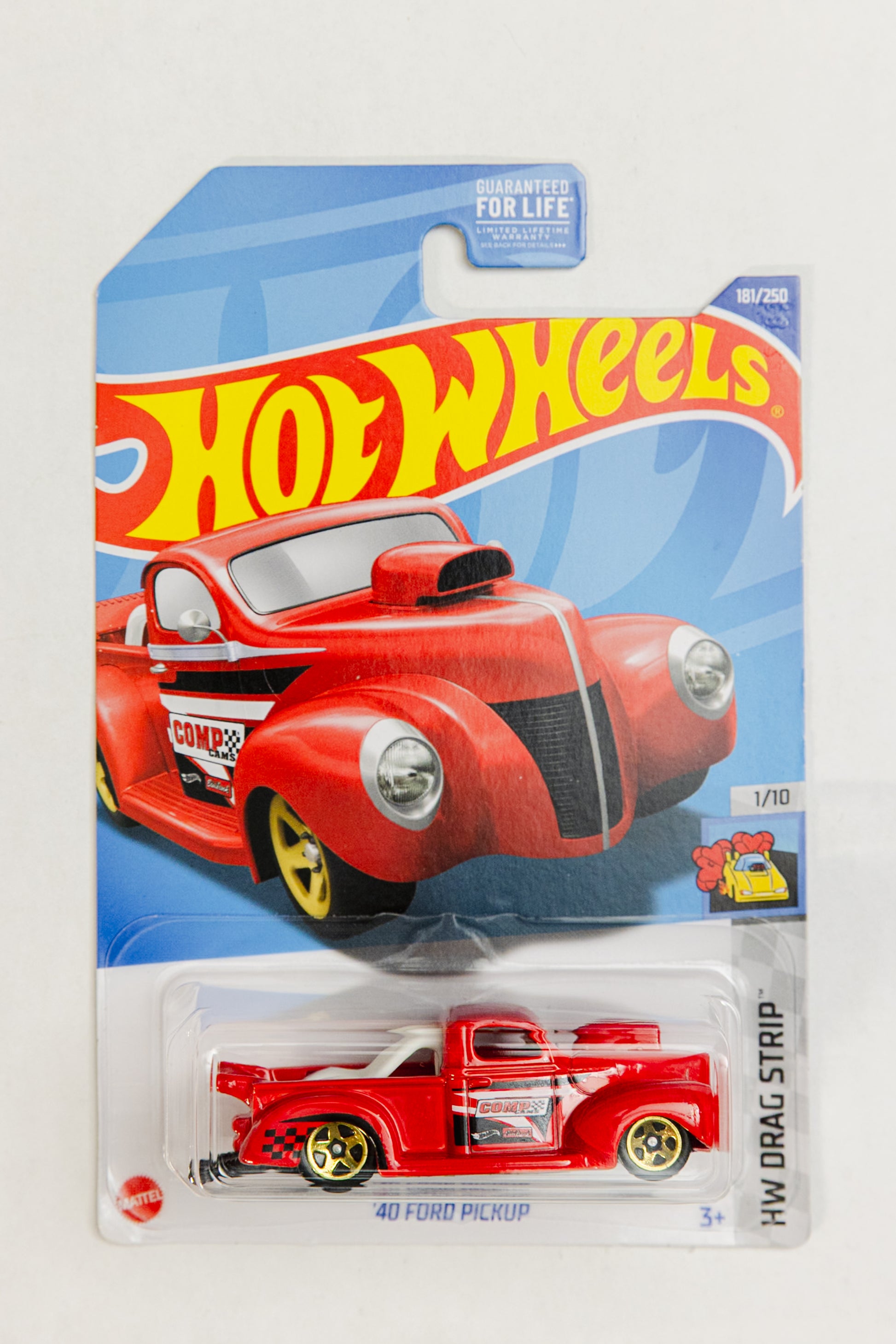 '40 Ford Pickup - HW Drag Strip (Damaged Card)