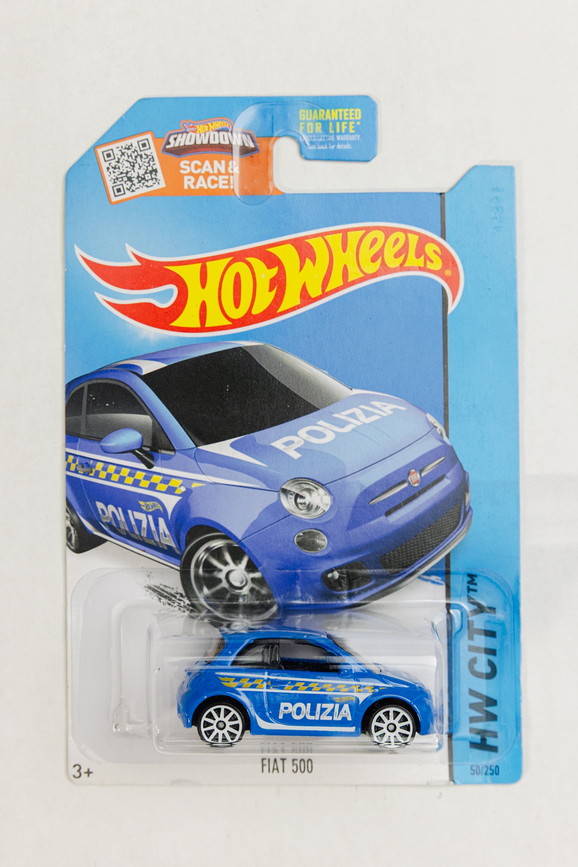 Fiat 500 - HW City TREASURE HUNT (Damaged Card)