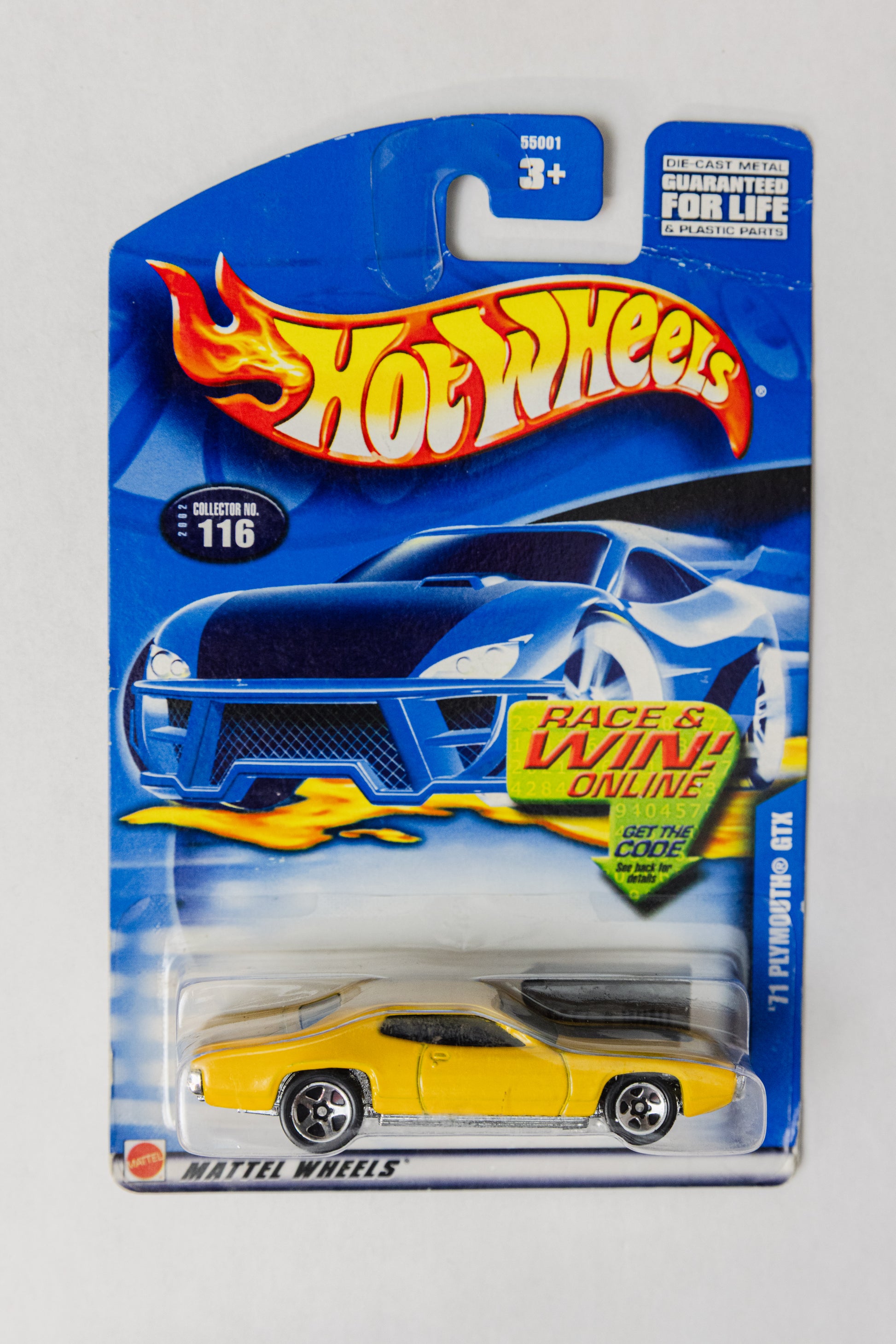 '71 Plymouth GTX #116 (Damaged Card)