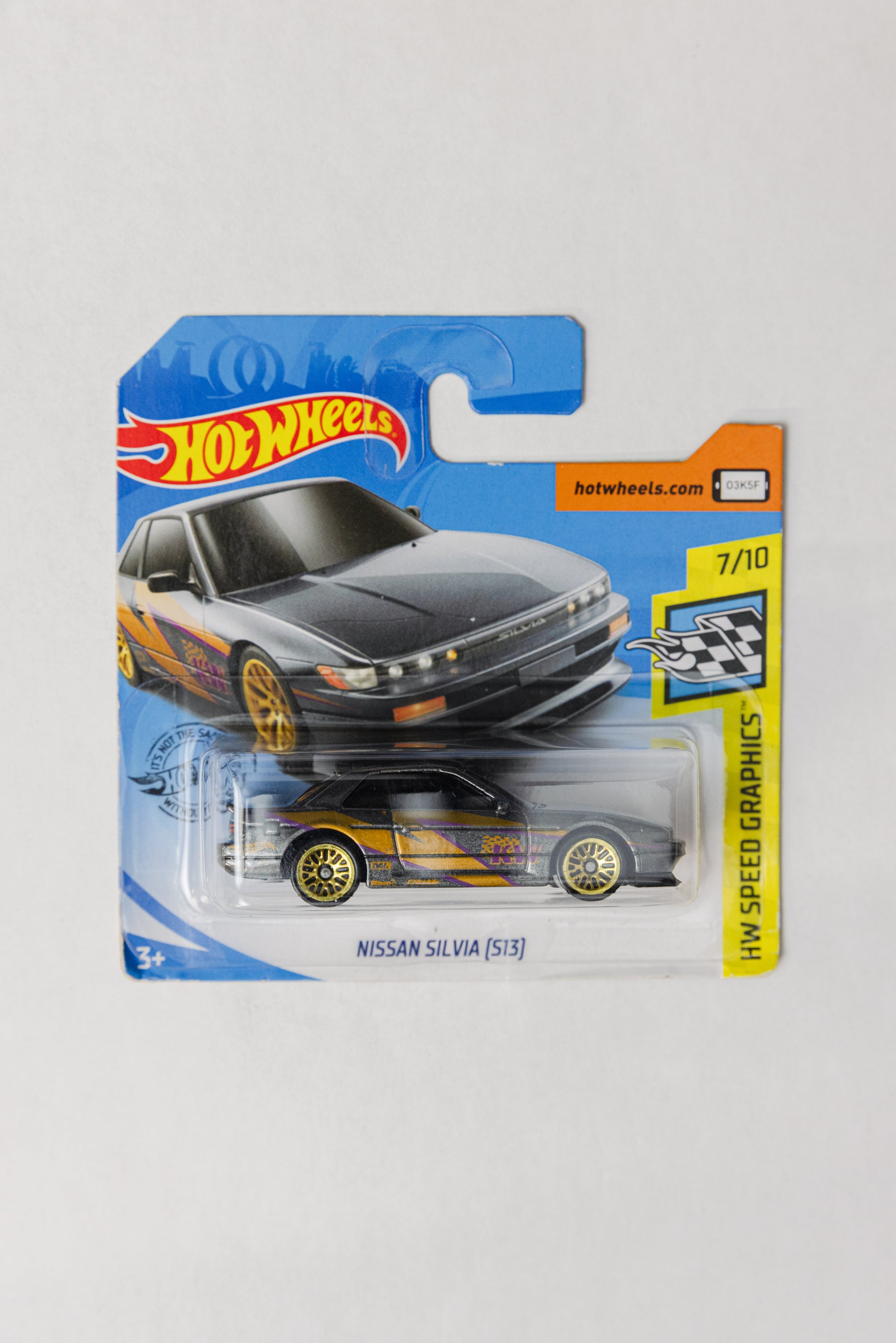 Nissan Silvia (S13) Short Card - HW Speed Graphics (Soft Corners)