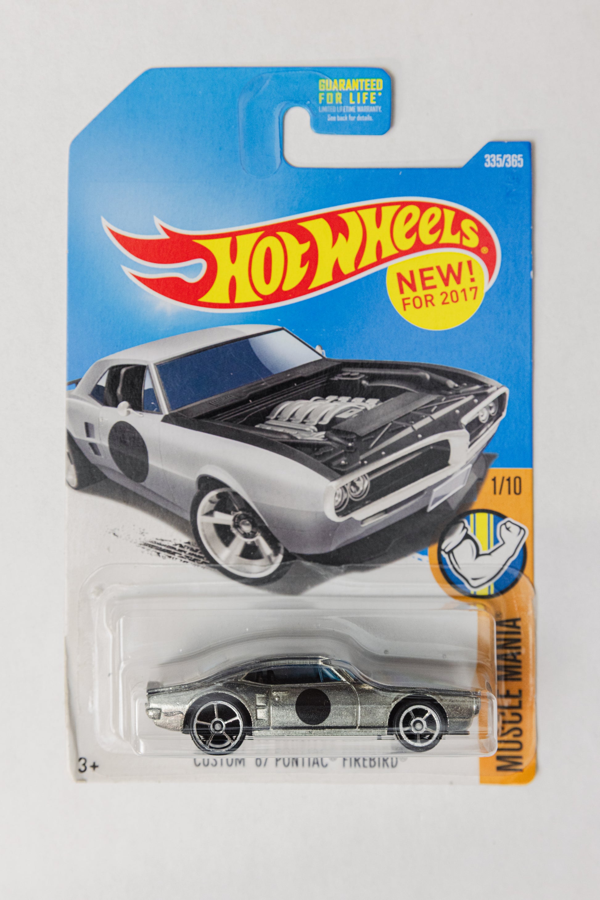 Custom '67 Pontiac Firebird - Muscle Mania (Damaged Card)