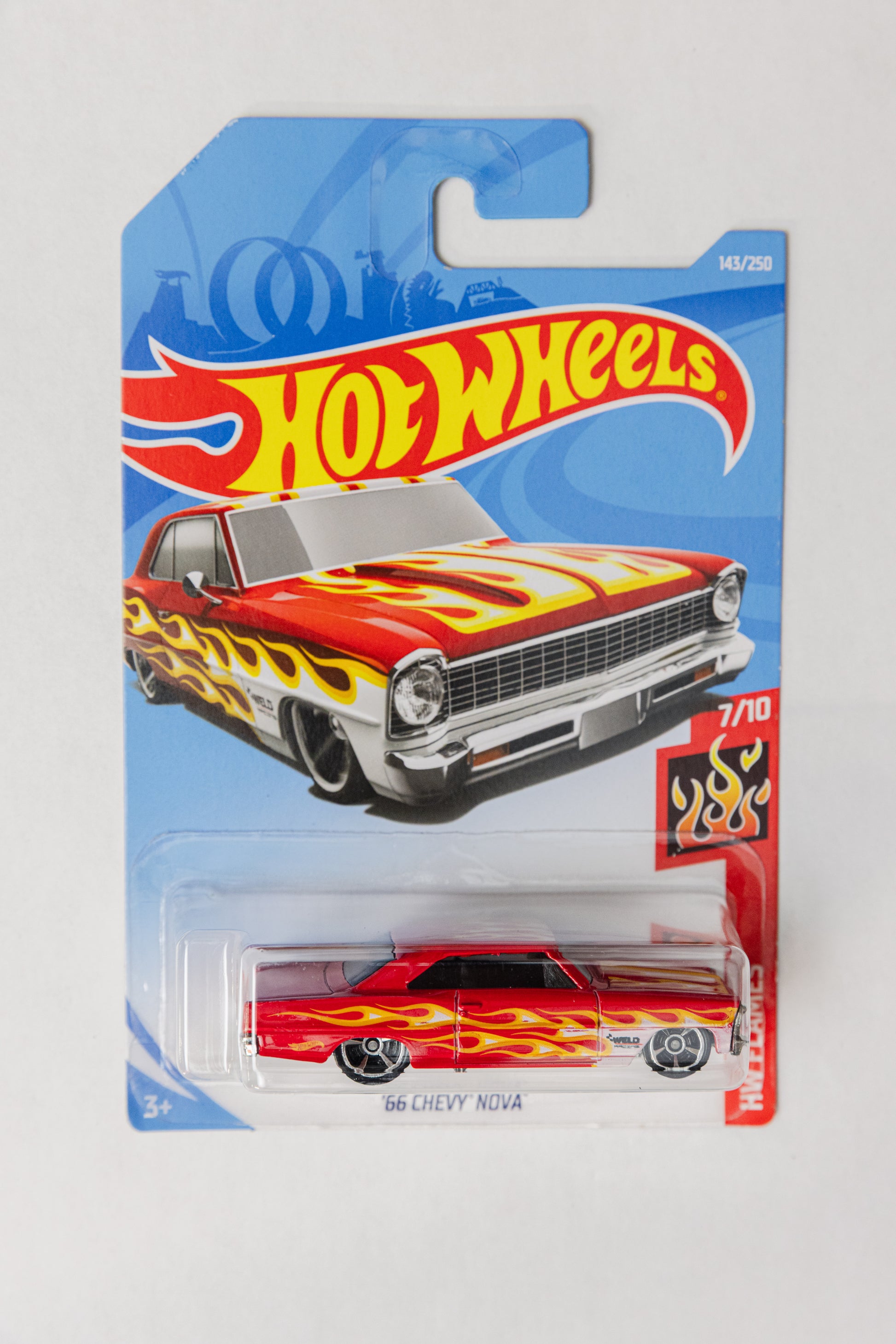 '66 Chevy Nova - HW Flames (Soft Corners)