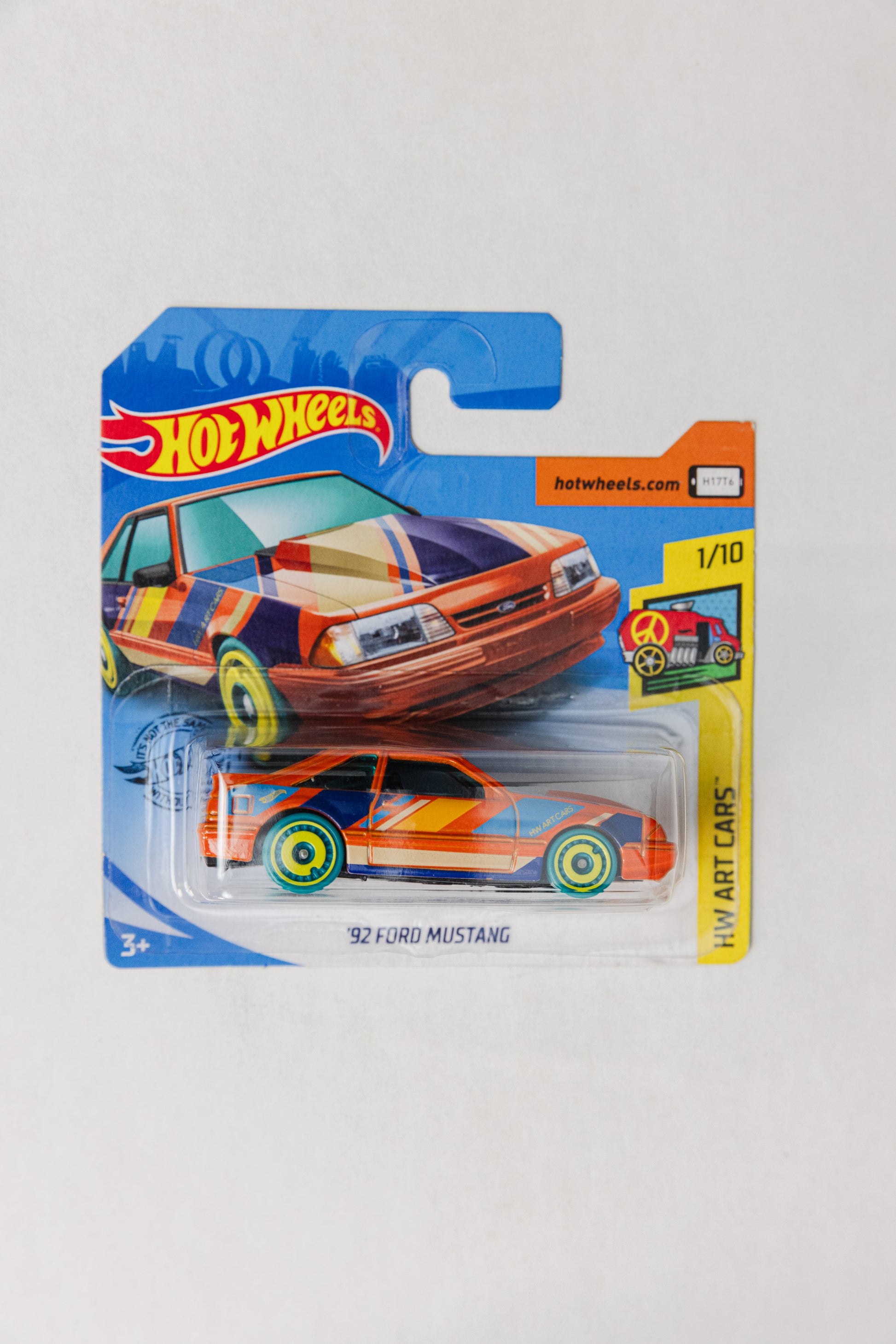 '92 Ford Mustang - HW Art Cars (Short Card)
