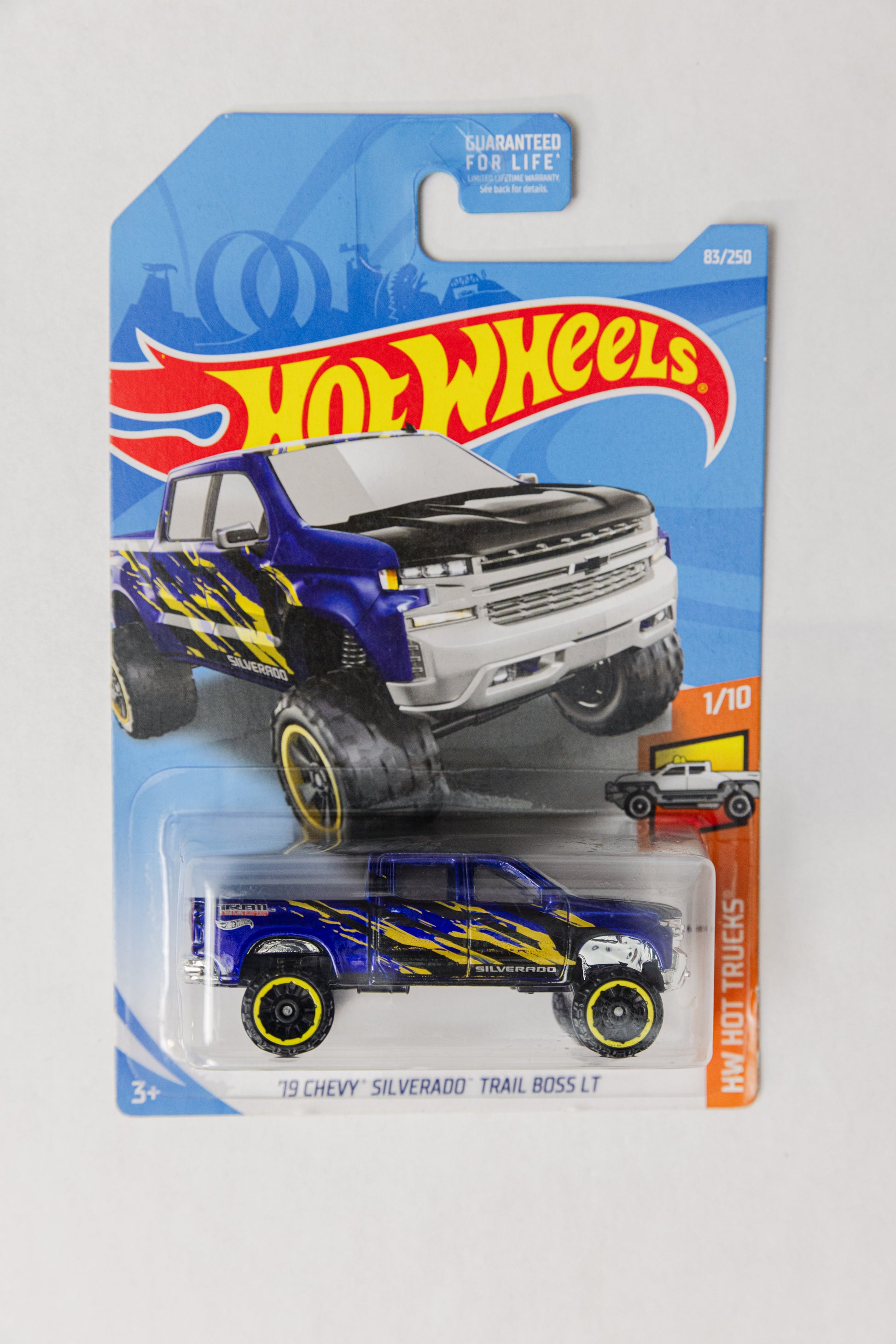 '19 Chevy Silverado Trail Boss LT - HW Hot Trucks (Soft Corners)