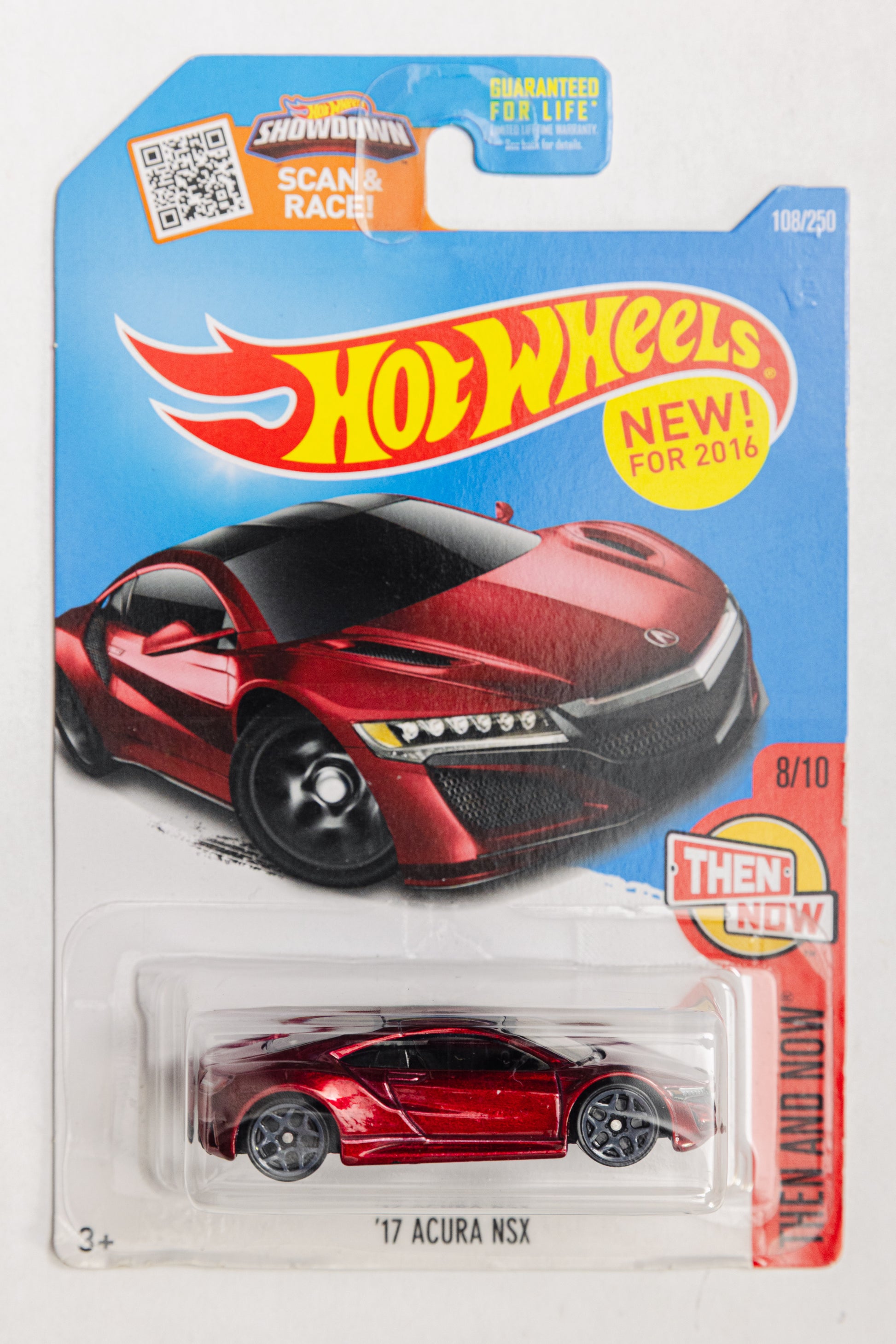'17 Acura NSX - Then And Now (Damaged Card)