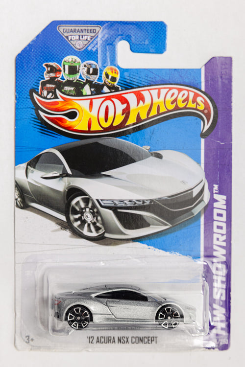 '12 Acura NSX Concept - HW Showroom (Damaged Card)