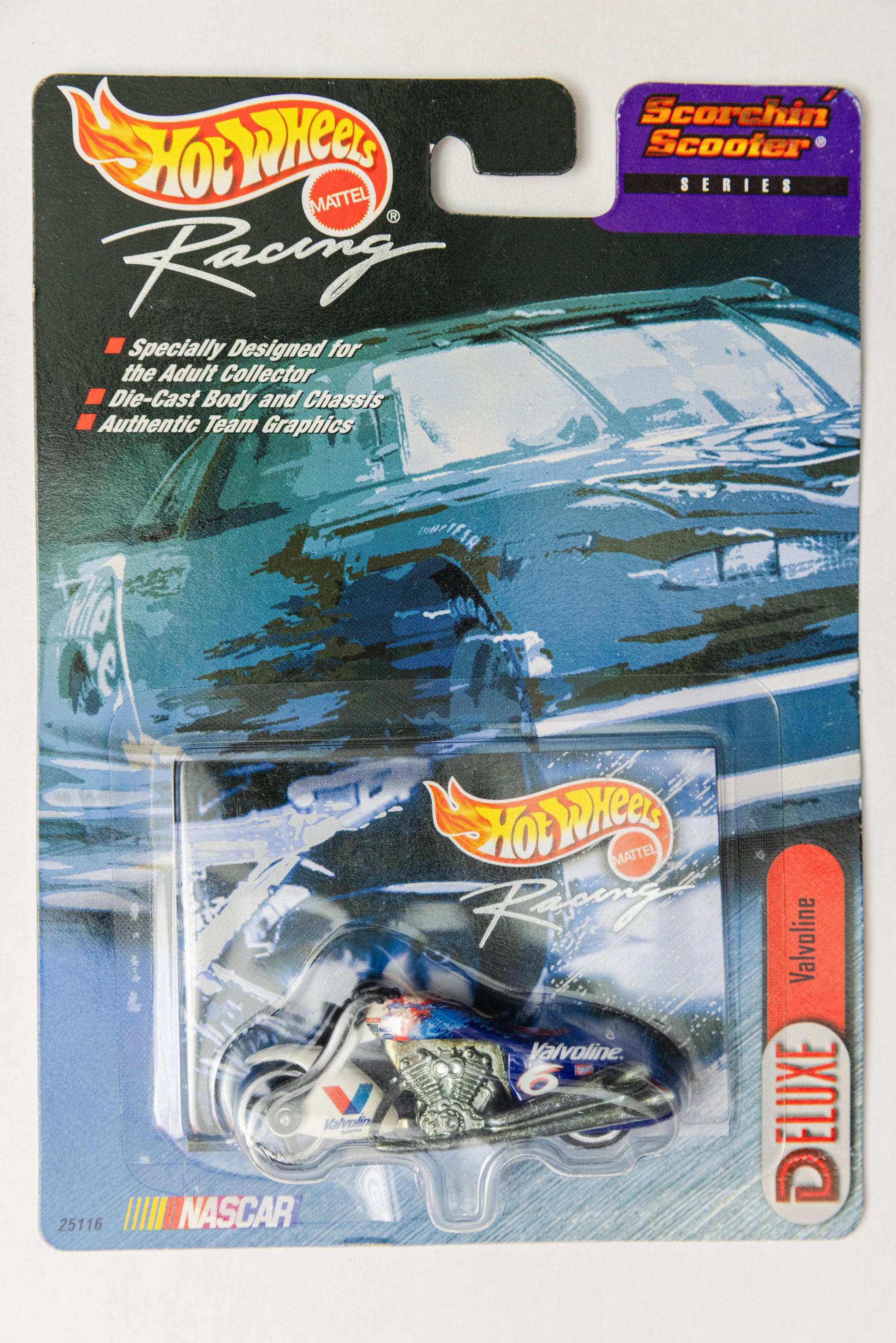 Racing Scorchin' Scooter - Deluxe Valvoline (Damaged Card)
