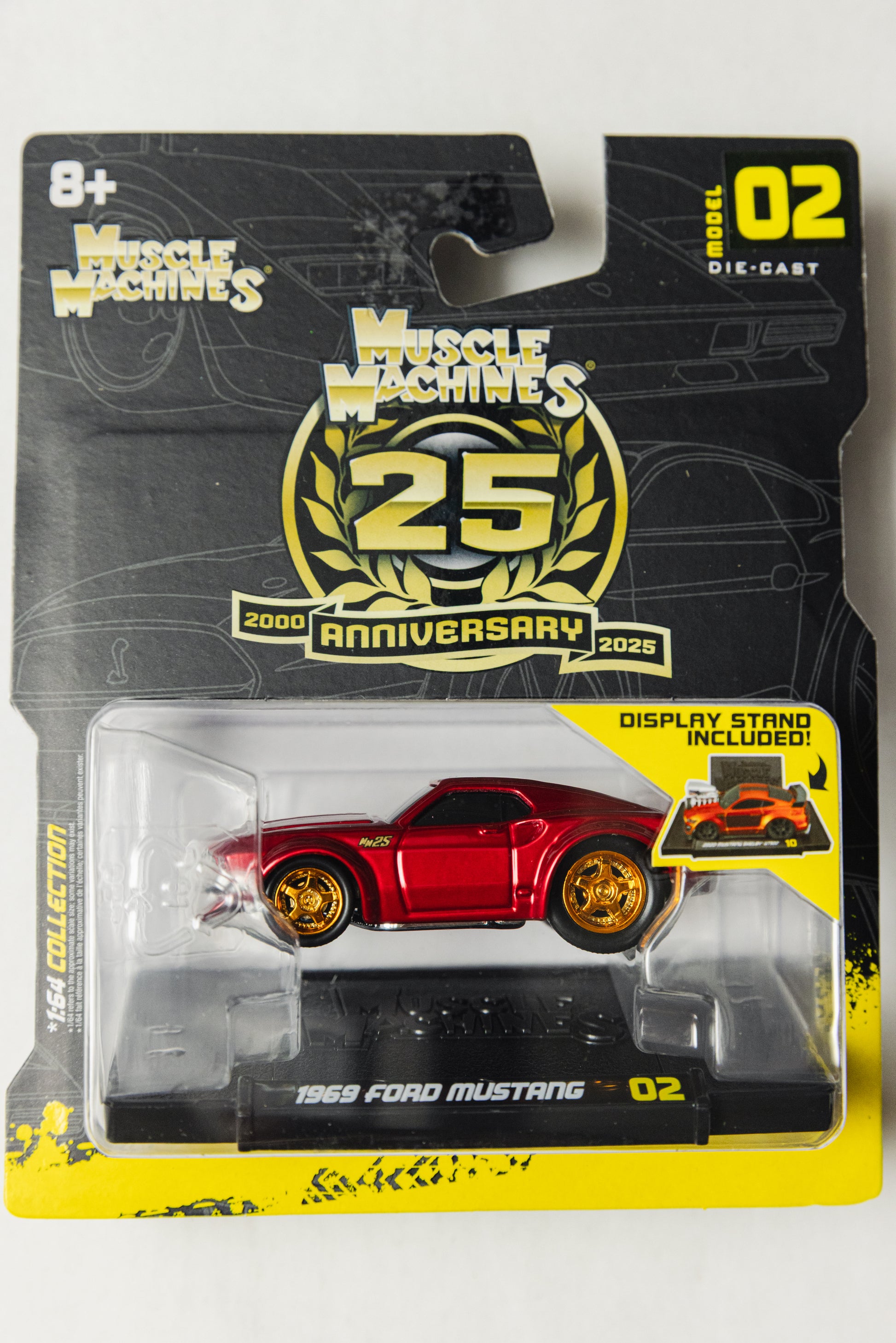 Muscle Machines 1969 Ford Mustang #02 - 25th Anniversary