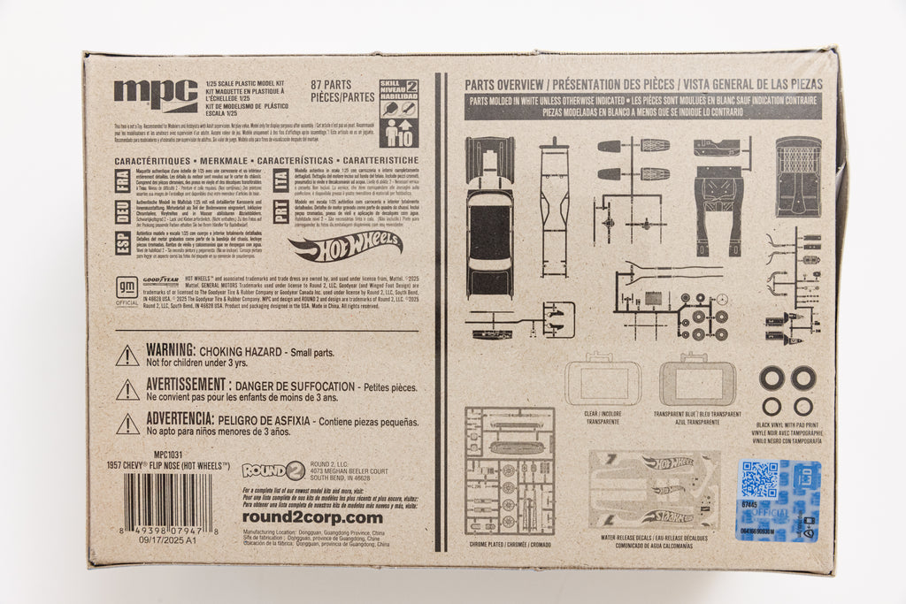 Model Car Kit '57 Chevy Flip-Nose - MPC