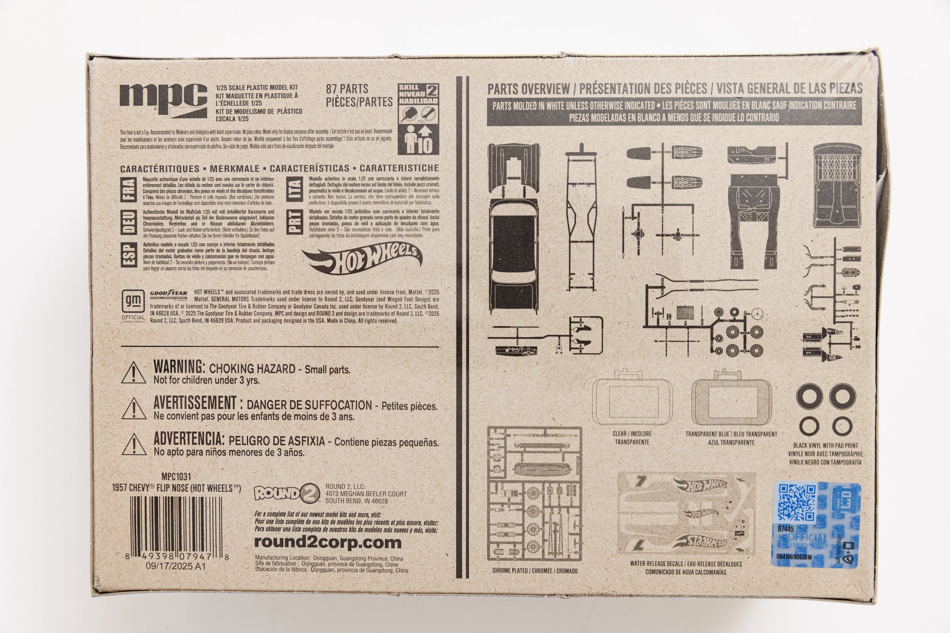 Model Car Kit '57 Chevy Flip-Nose - MPC