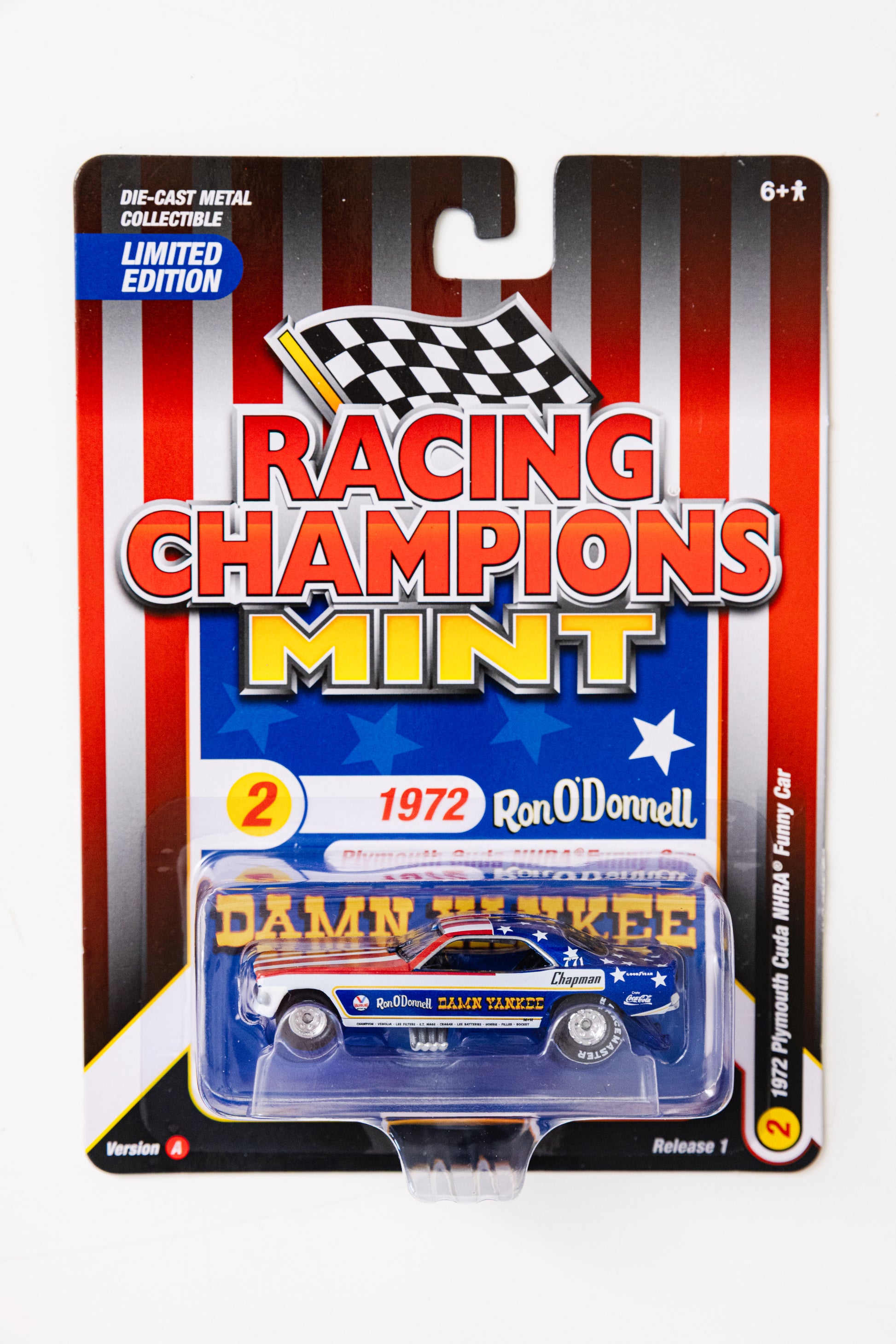 Racing Champions Mint 1972 Plymouth Cuda NHRA Funny Car