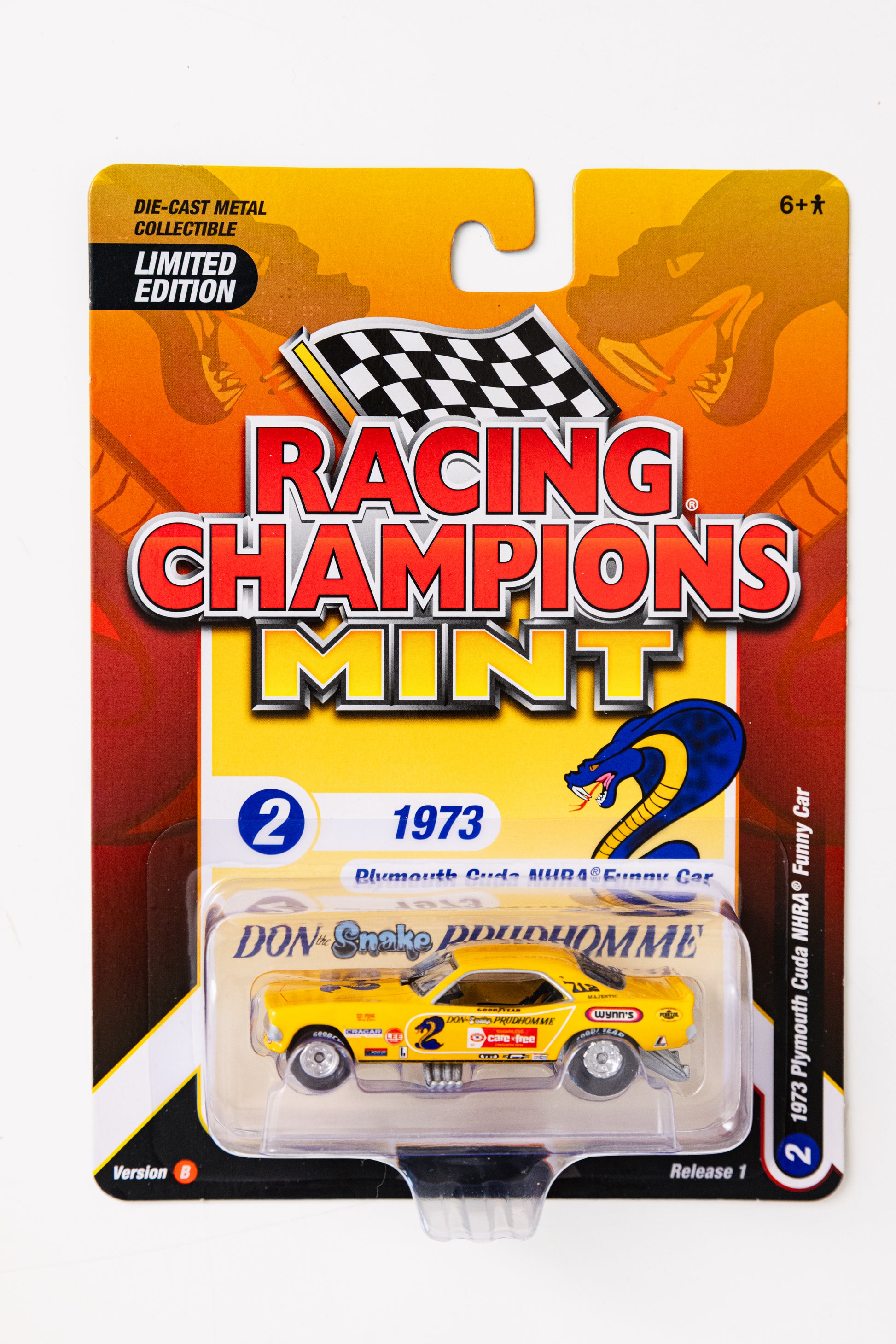 Racing Champions Mint 1972 Plymouth Cuda NHRA Funny Car