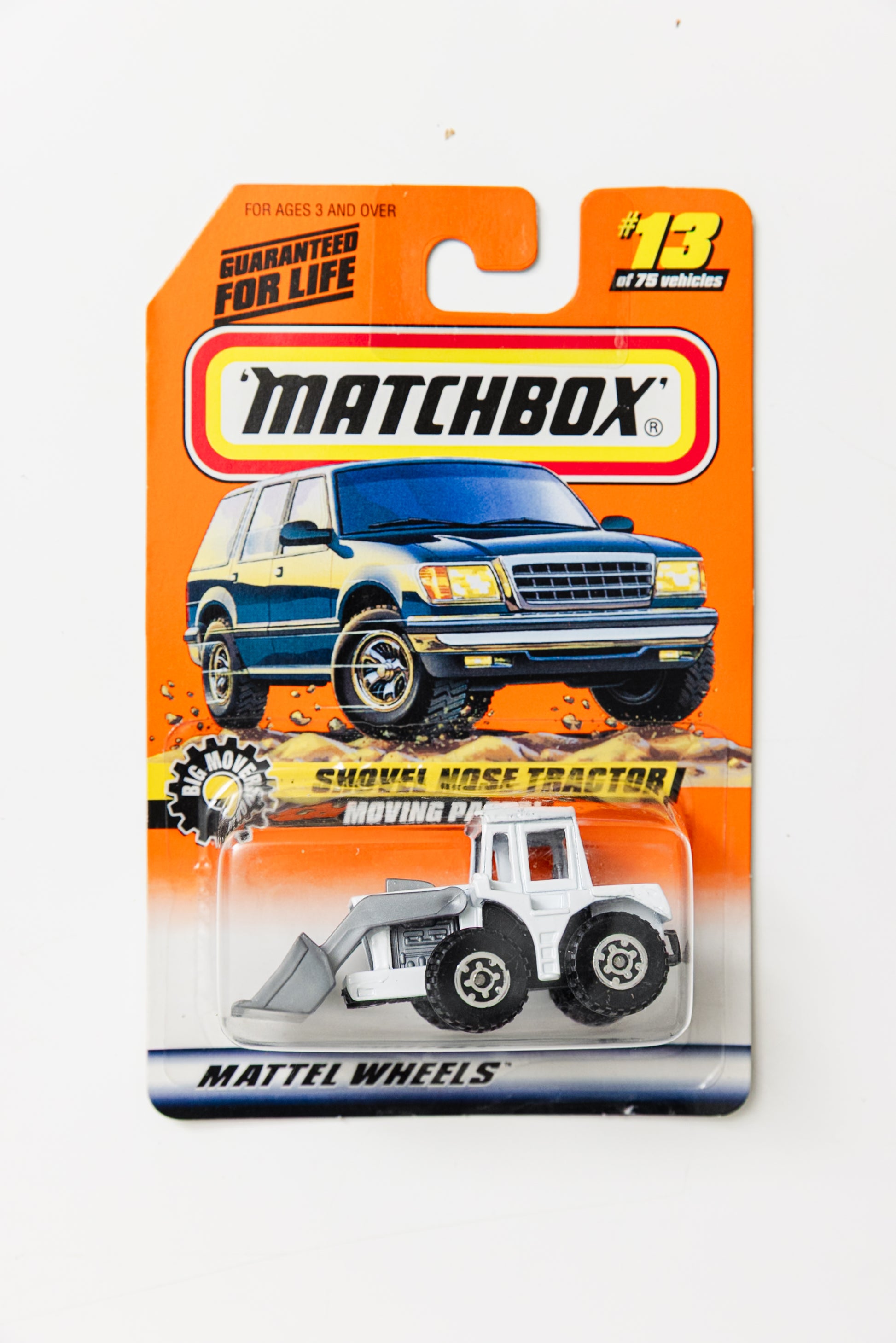 Matchbox Shovel Nose Tractor (Damaged Card)