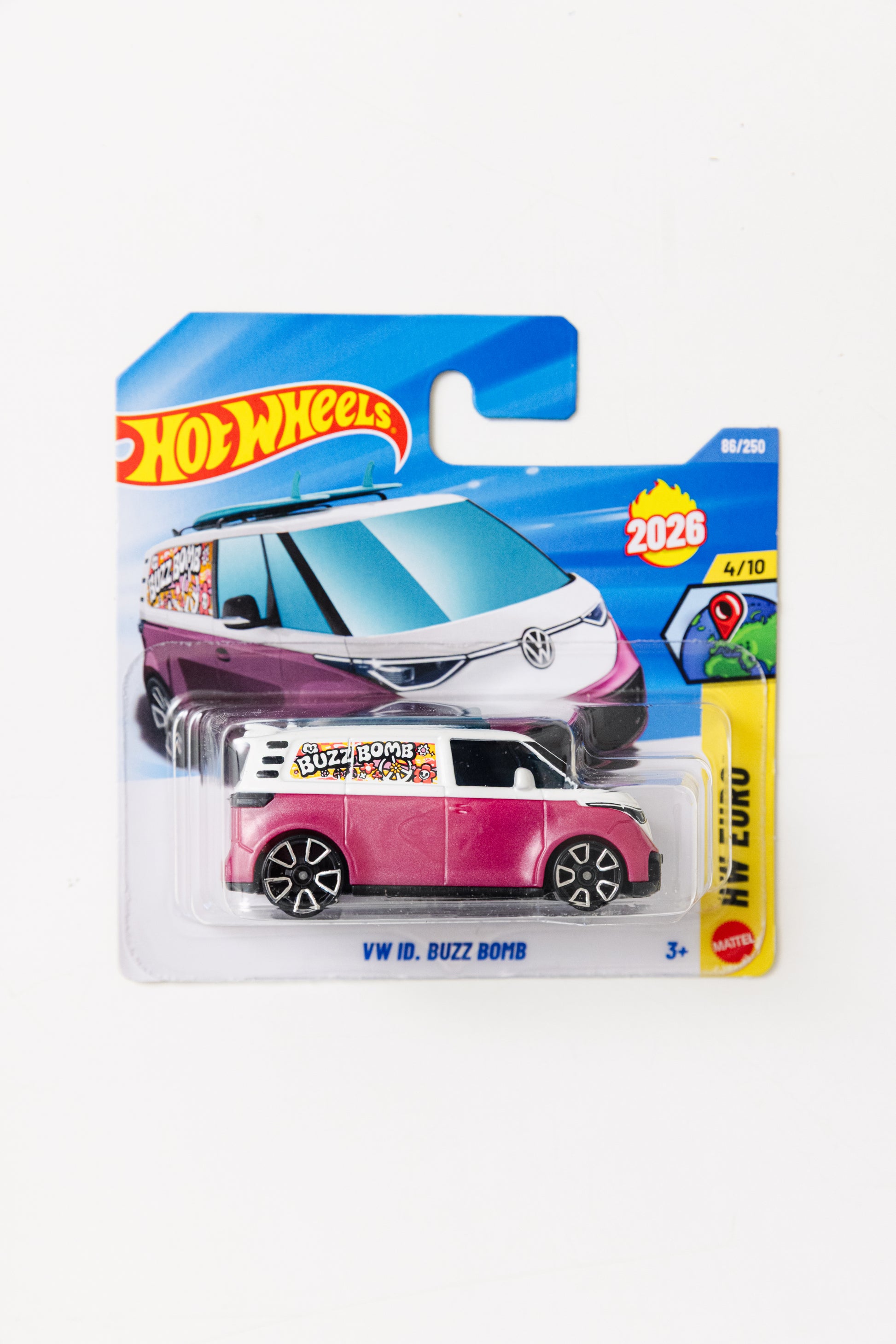 VW ID. Buzz Bomb (Short Card) - HW Euro (Soft Corners)