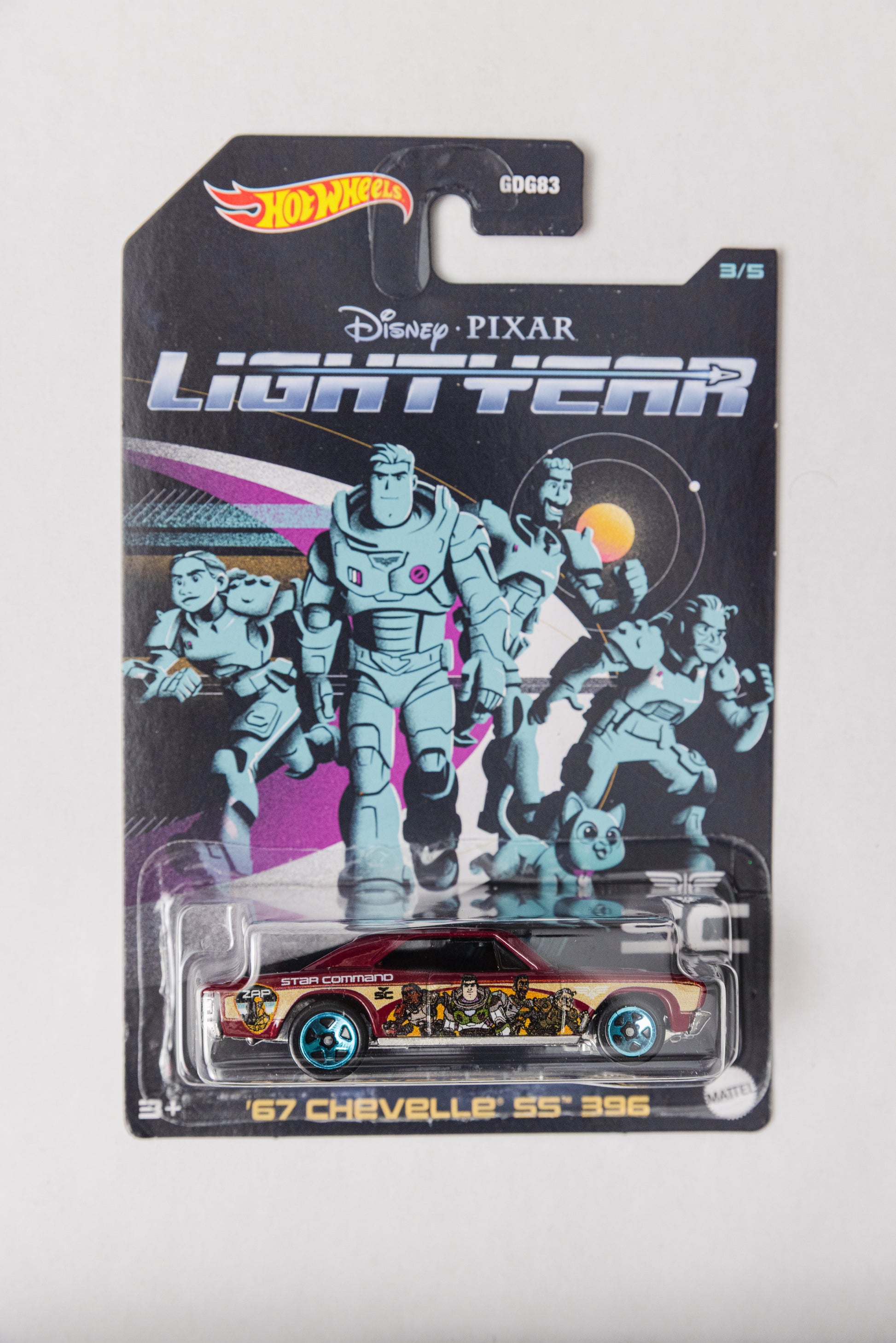 Disney Lightyear '67 Chevelle SS 396 3/5
